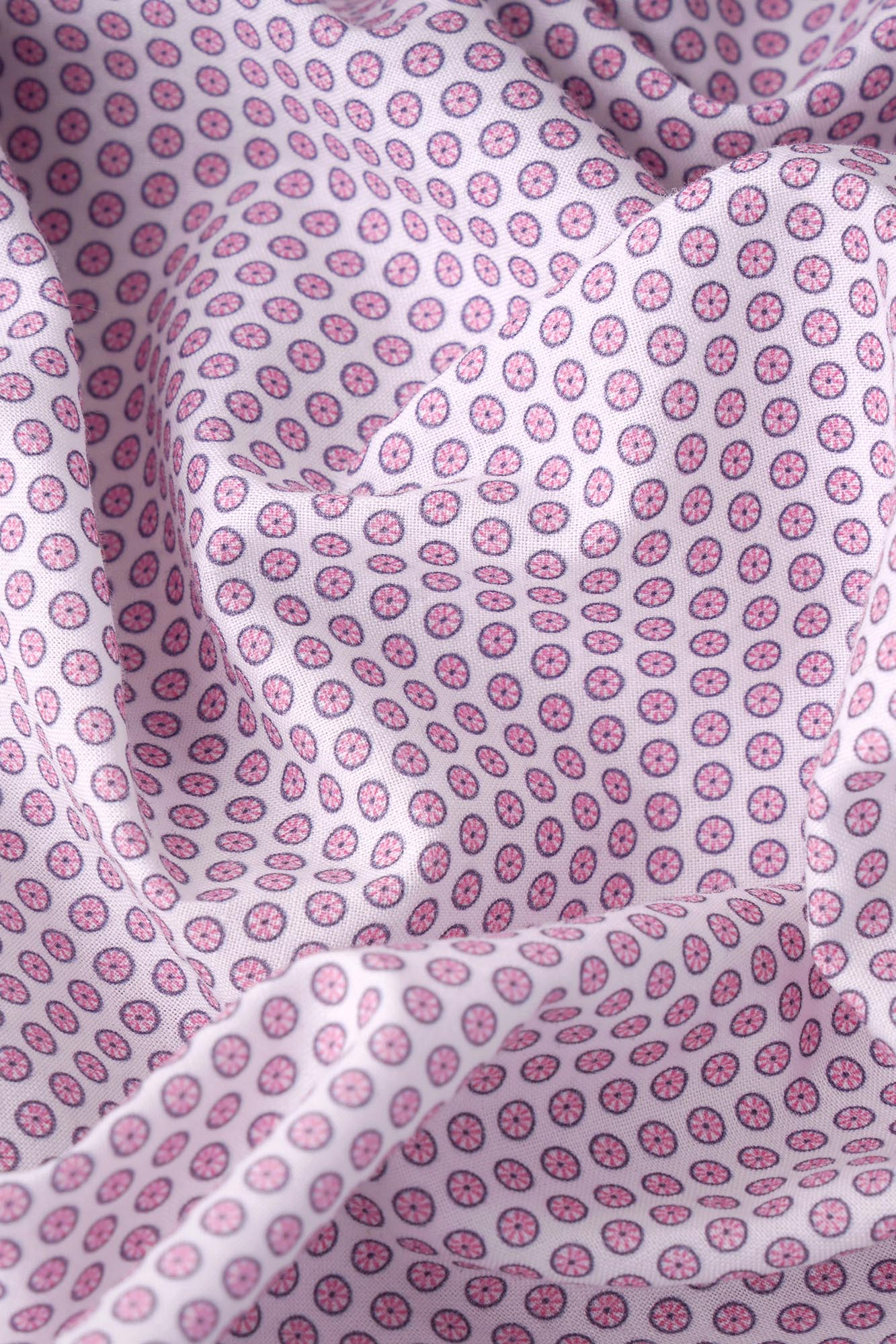 Printed Poplin Stretch Shirt