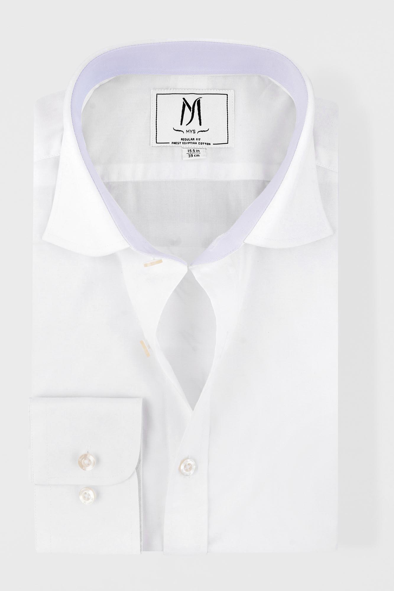 White Twill Shirt - Regular Fit