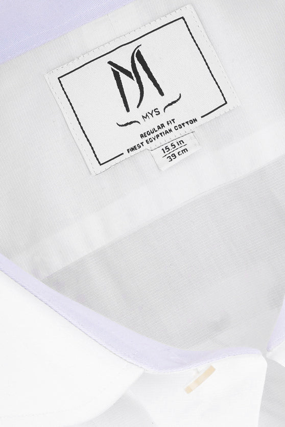 White Twill Shirt - Regular Fit