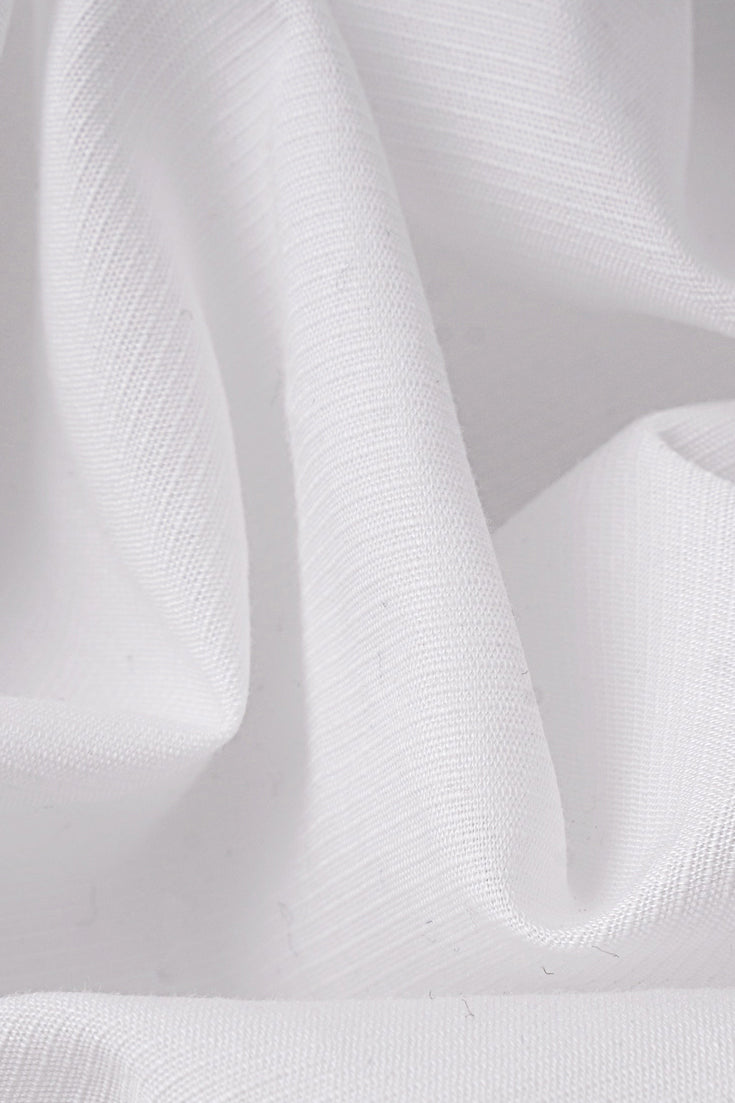 White Twill Shirt - Regular Fit