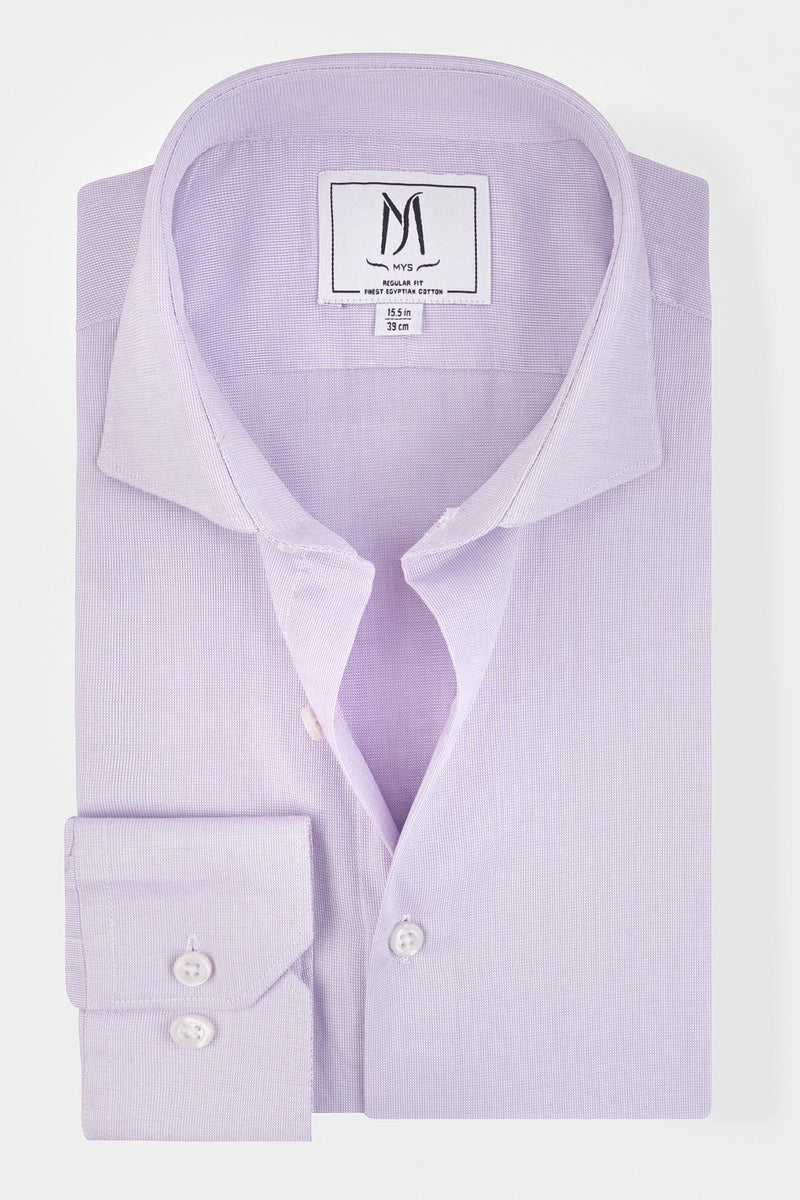 Purple Filafil Shirt - Slim Fit