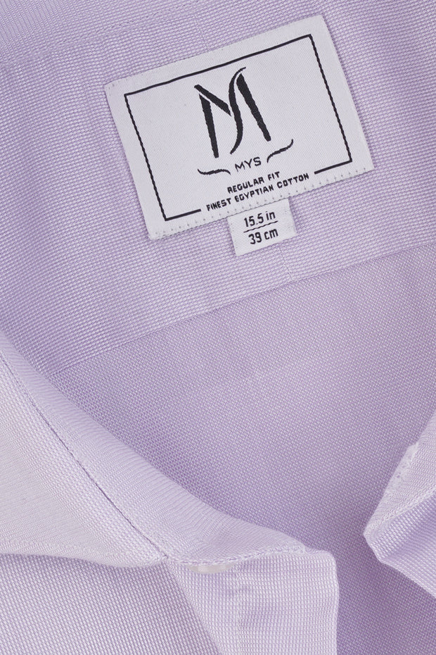 Purple Filafil Shirt - Slim Fit