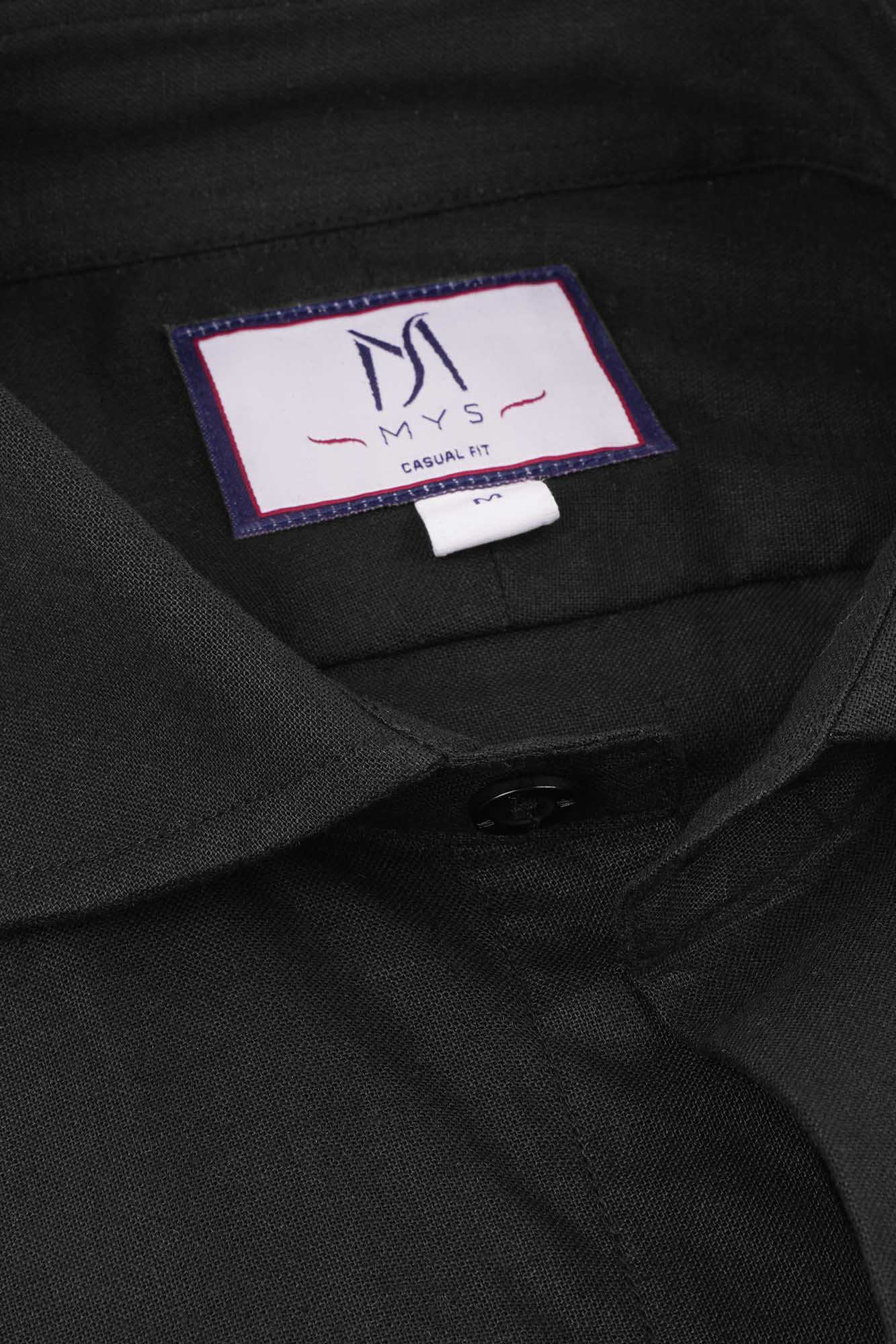 Linen Cotton Cutaway Shirt