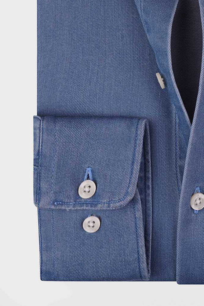 Cutaway Denim Shirt