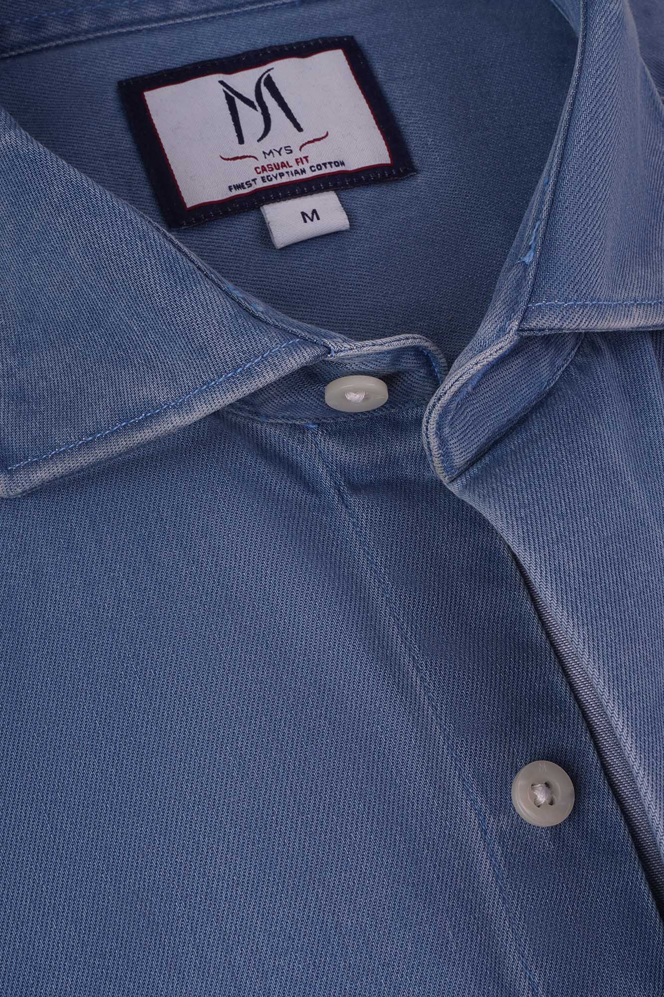 Cutaway Denim Shirt