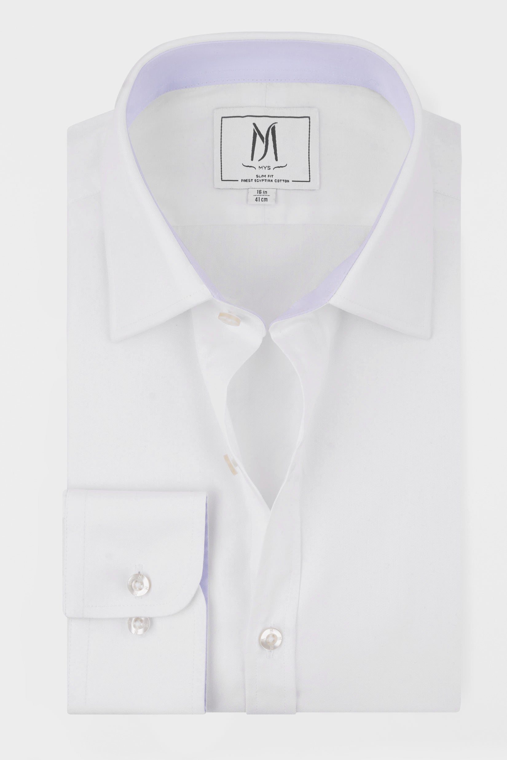White Twill Shirt - Regular Fit
