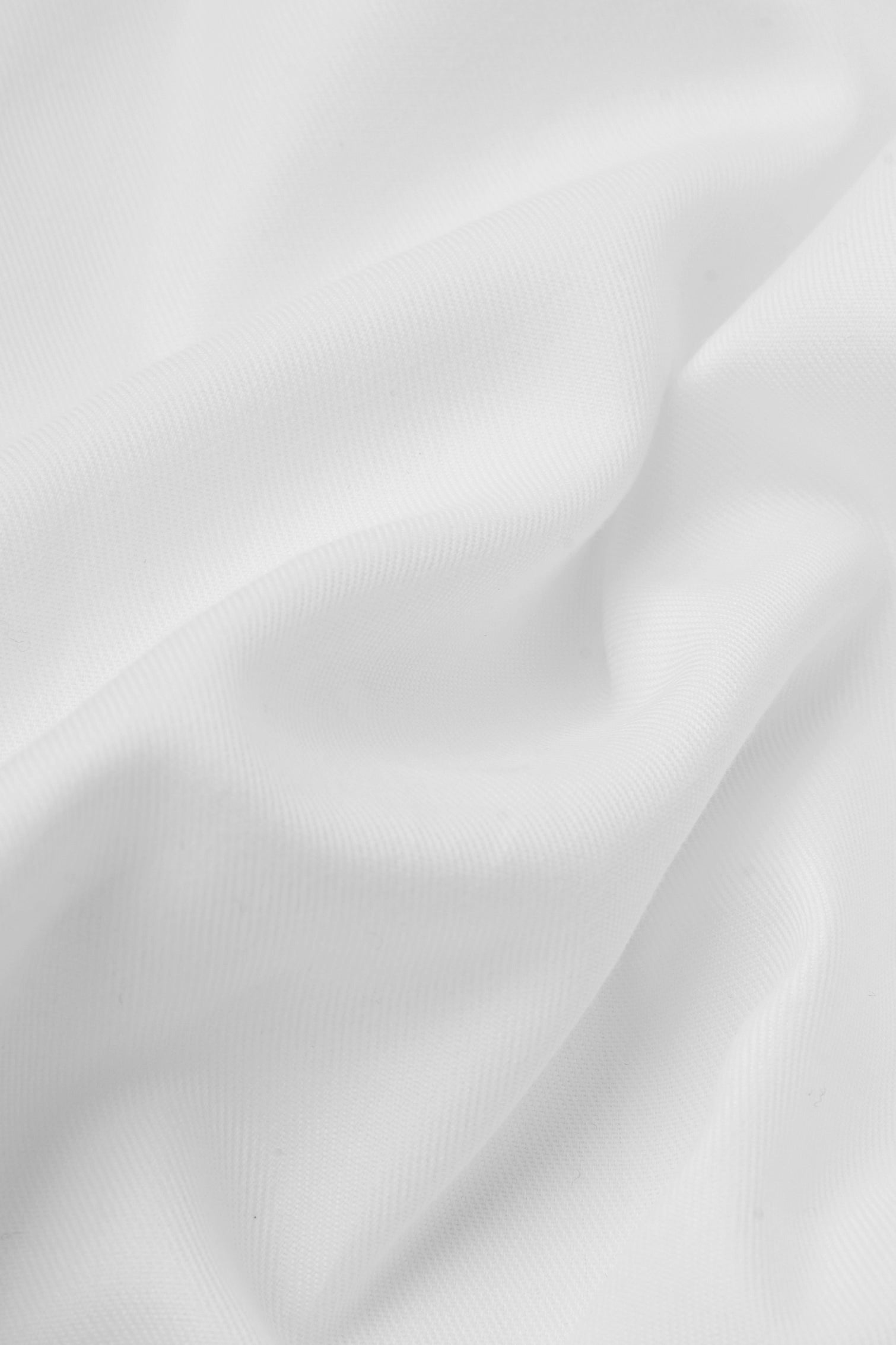 White Twill Shirt - Slim Fit