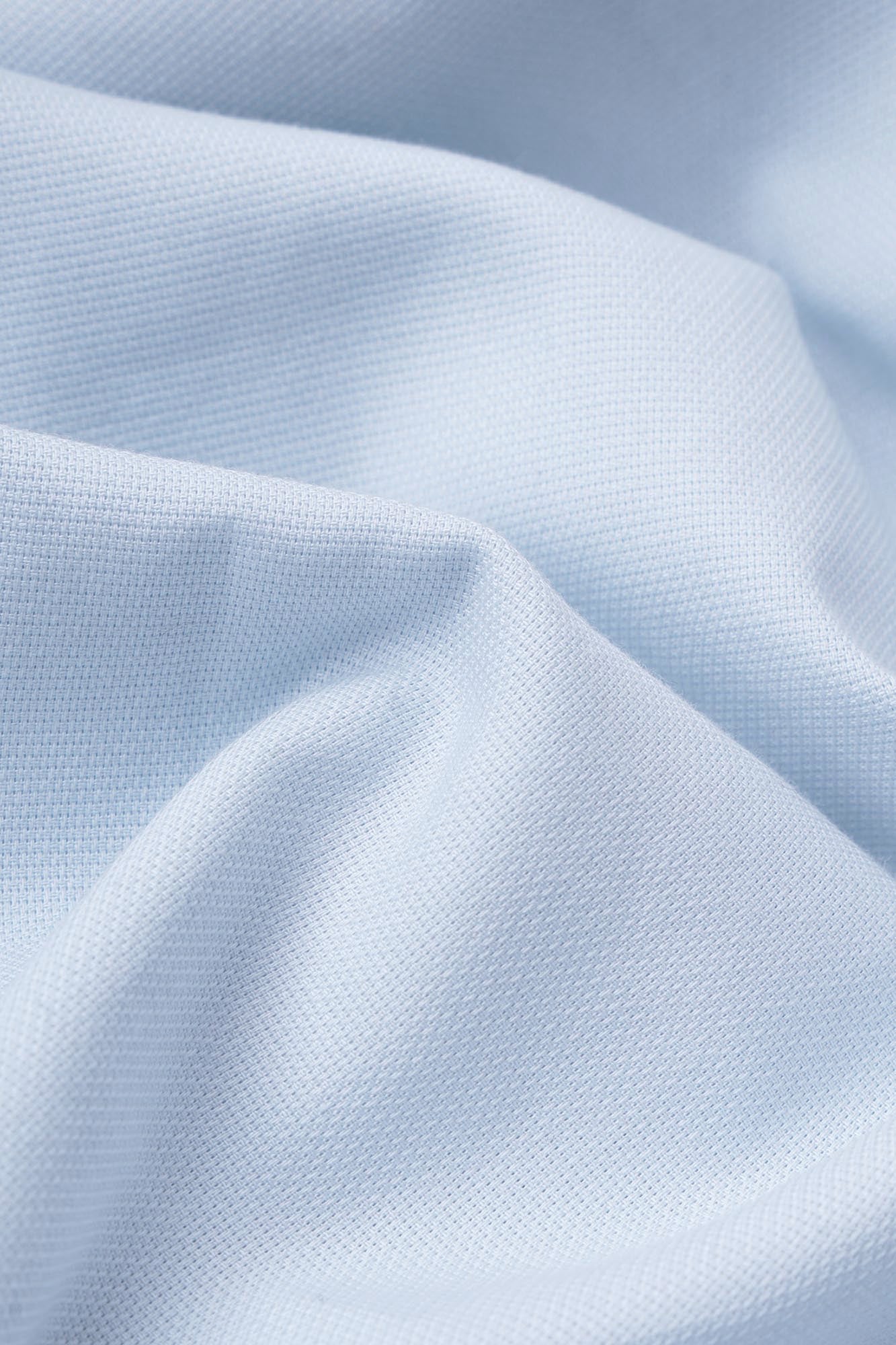 Light Blue Dobby Shirt - Regular Fit