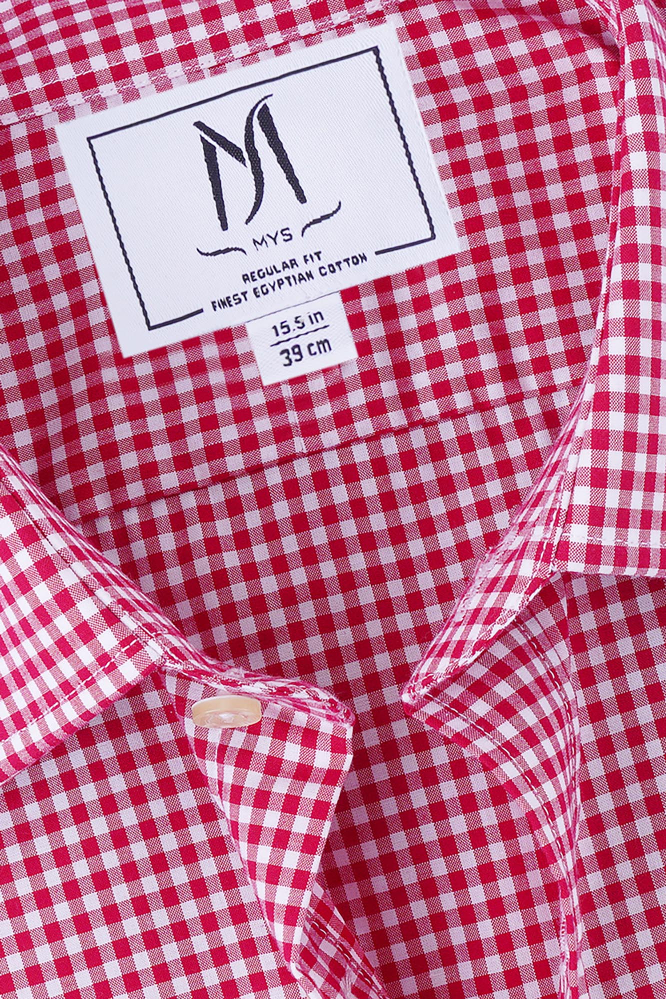 Checkered Poplin Shirt - Regular Fit