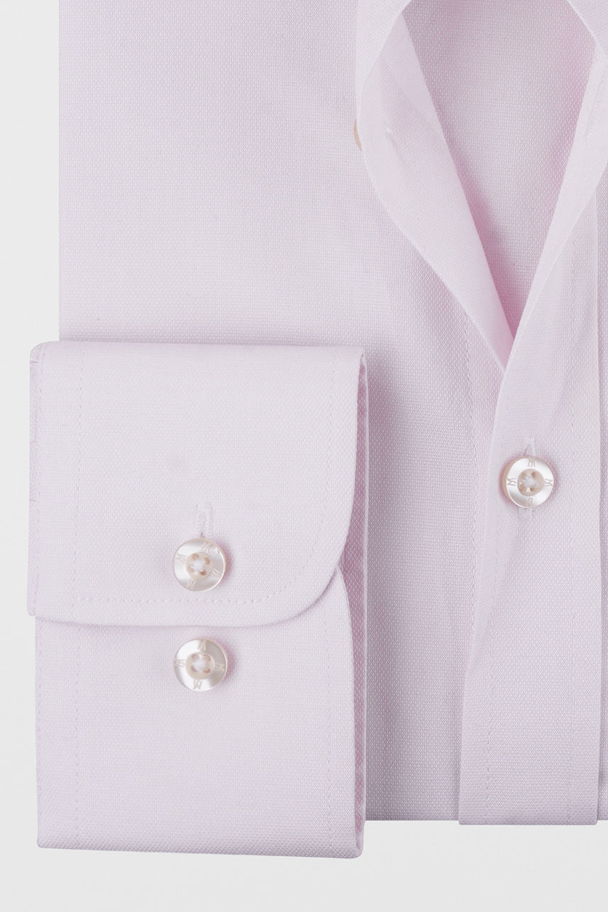 Light Pink Dobby Shirt - Regular Fit