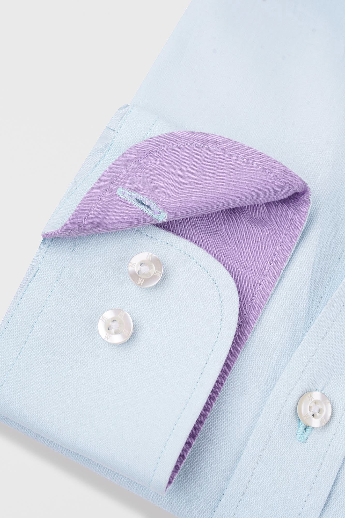 Light Blue Poplin Shirt - Regular Fit