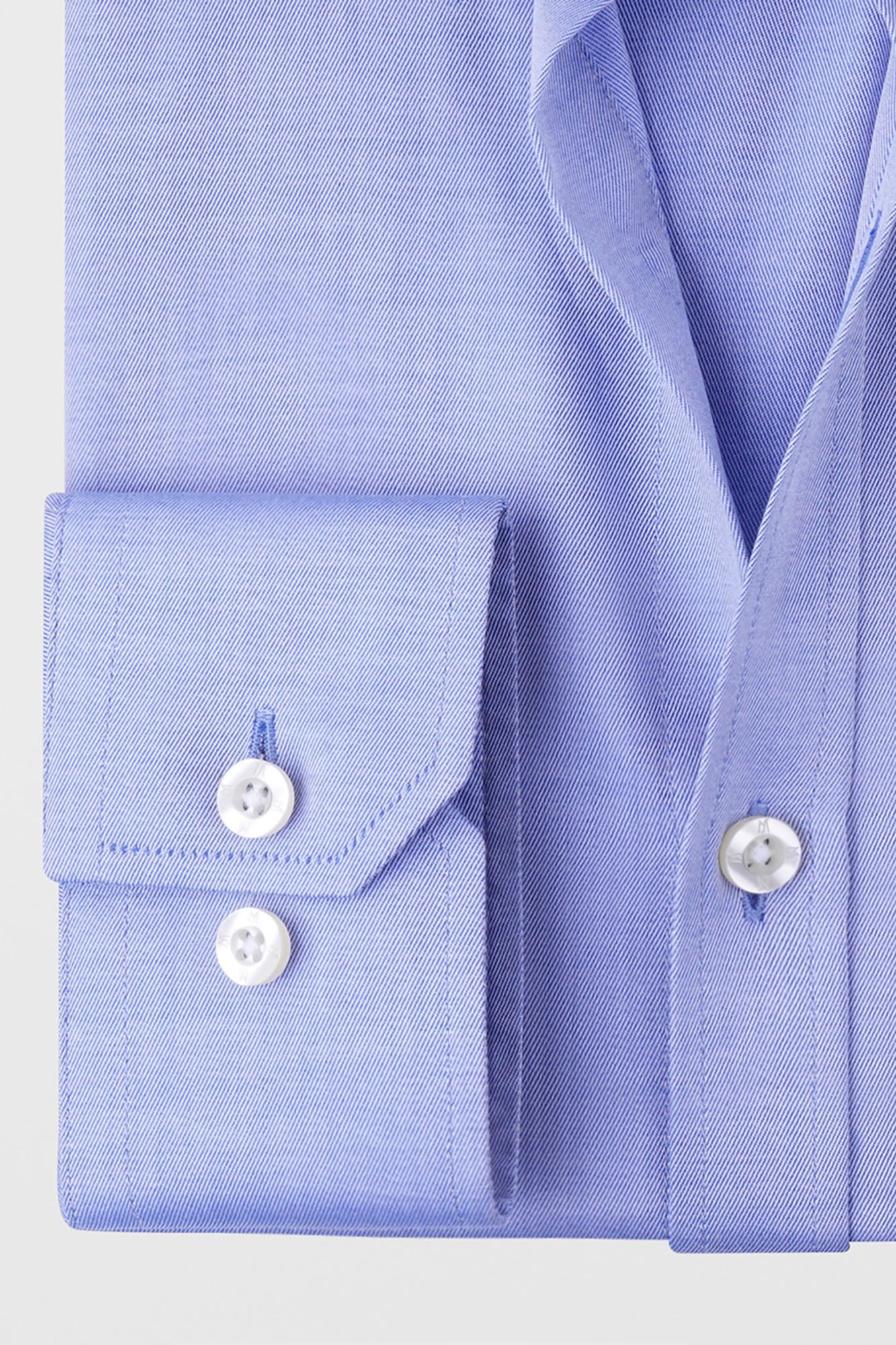 Blue Twill Shirt - Slim Fit