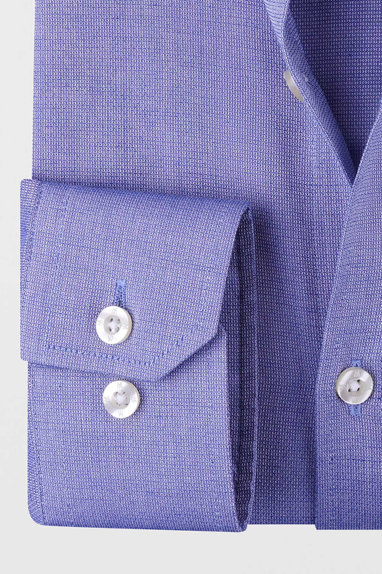 Blue Dobby Shirt - Slim Fit