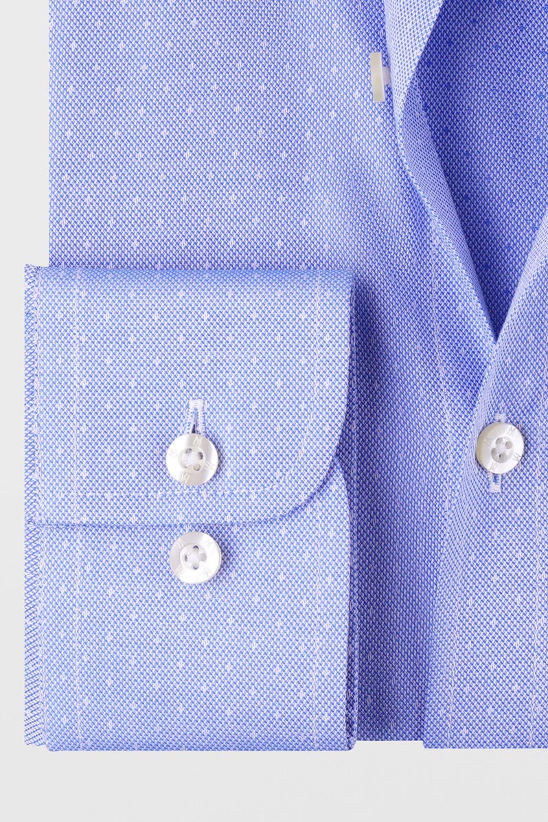 Dobby Shirt - Regular Fit Blue