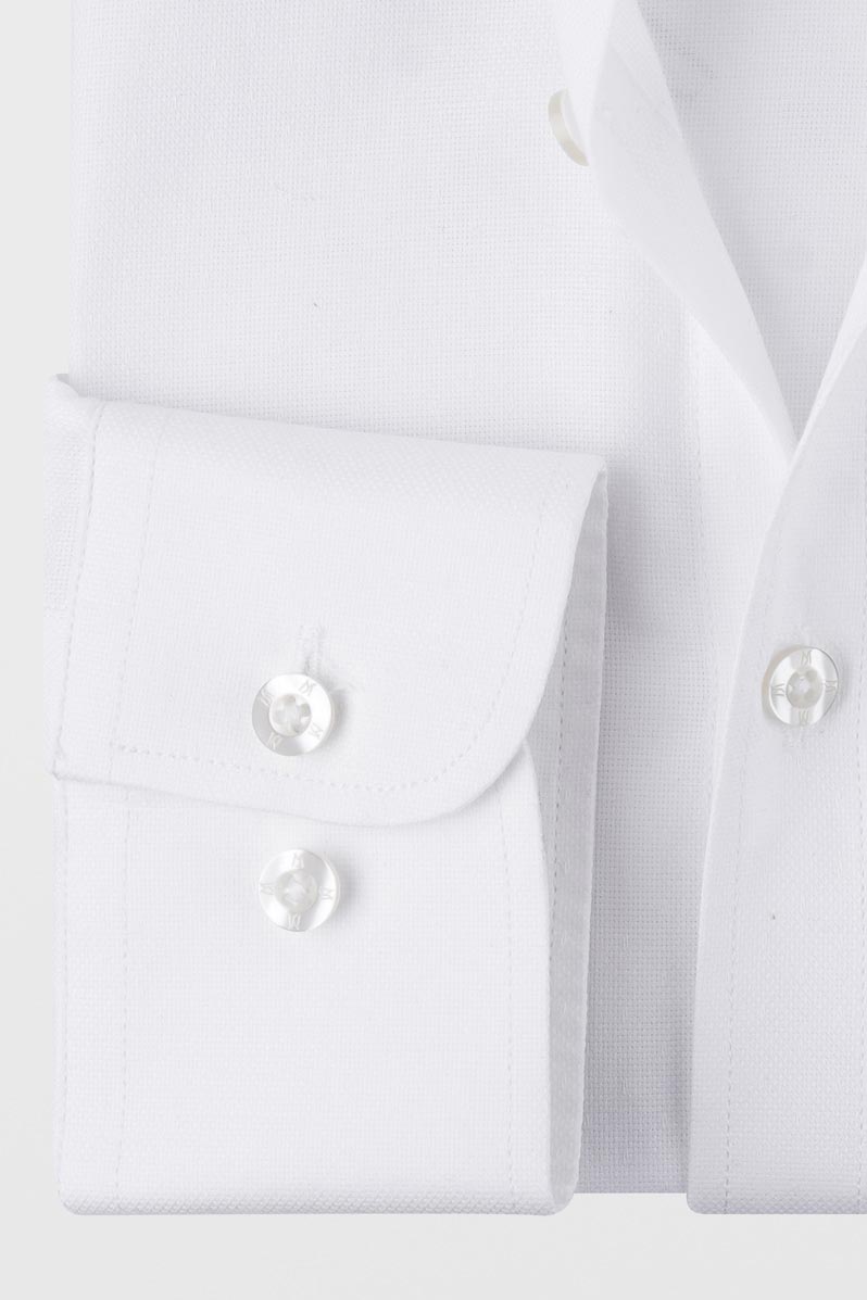 Dobby Shirt - Regular Fit White