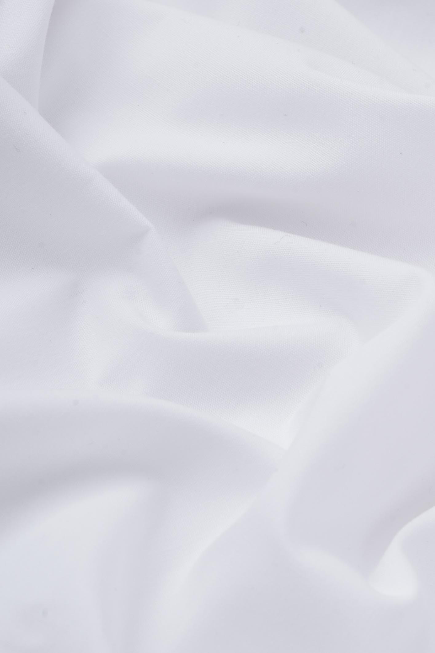 White Poplin Shirt - Slim Fit