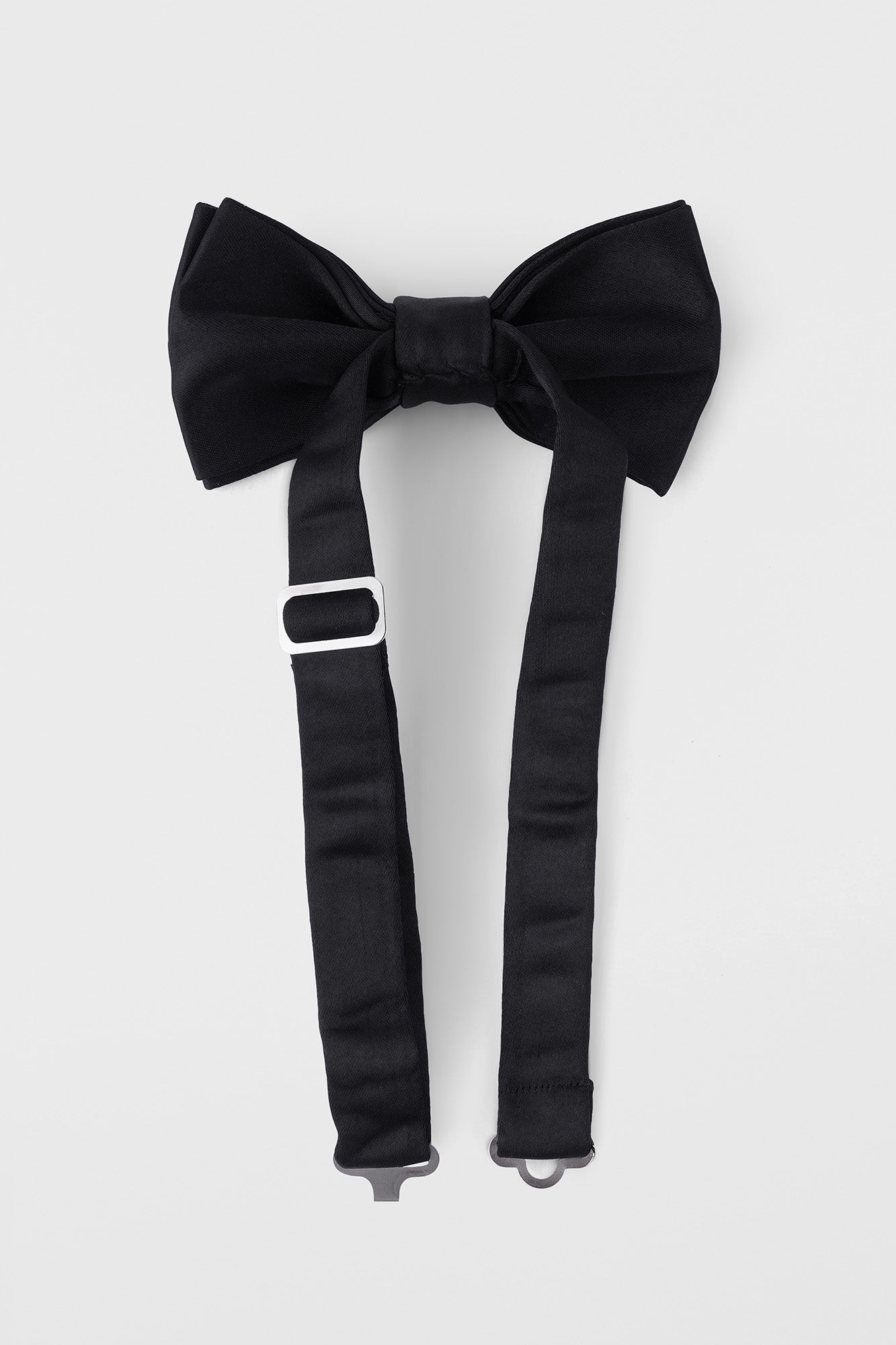 Black Ready Tie Bow Tie - Small