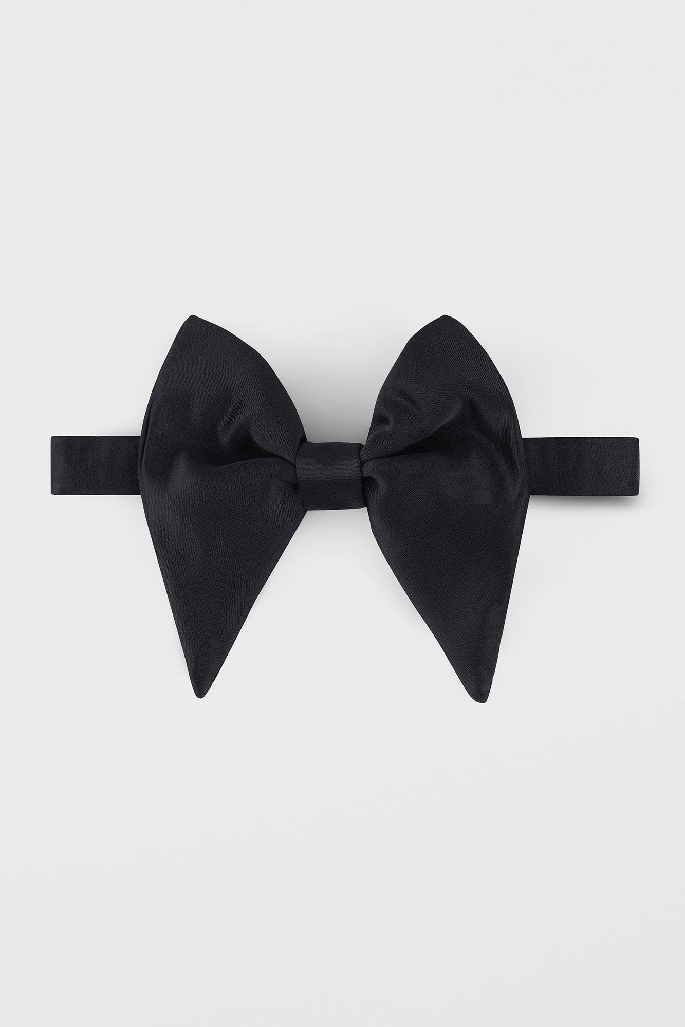 Black Ready Tie Bow Tie - Large