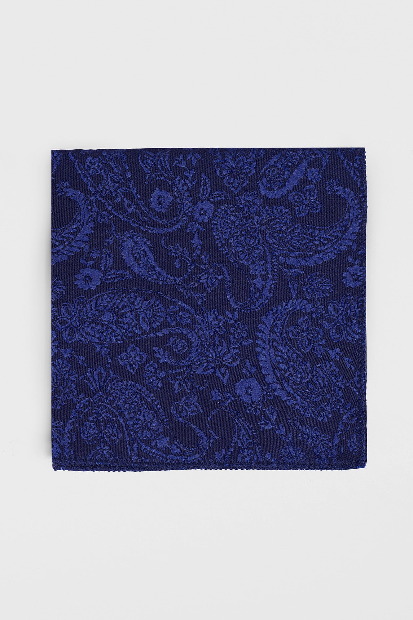 Blue Paisley Tie Set