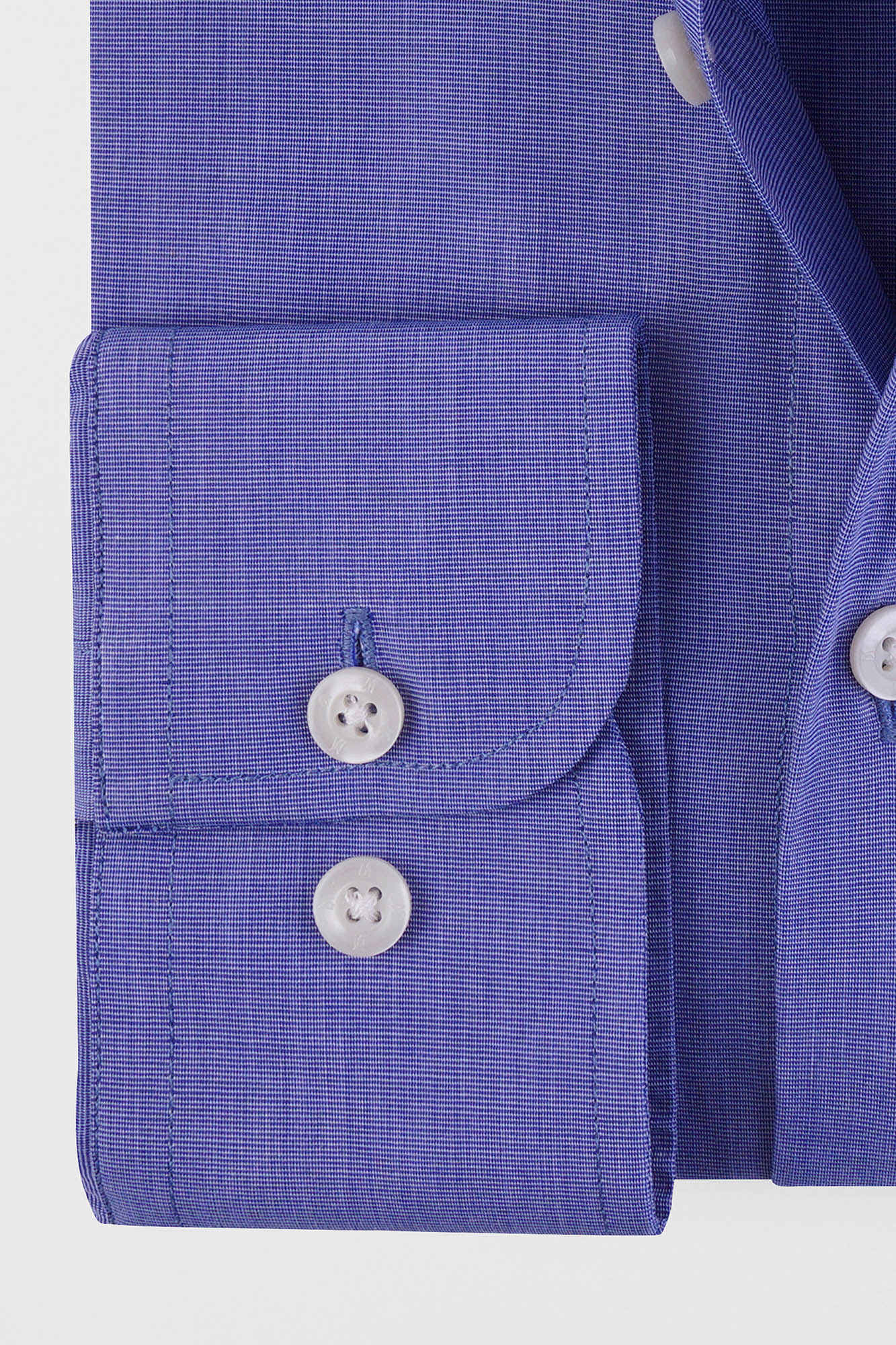 Dark Blue Filafil Shirt - Slim Fit