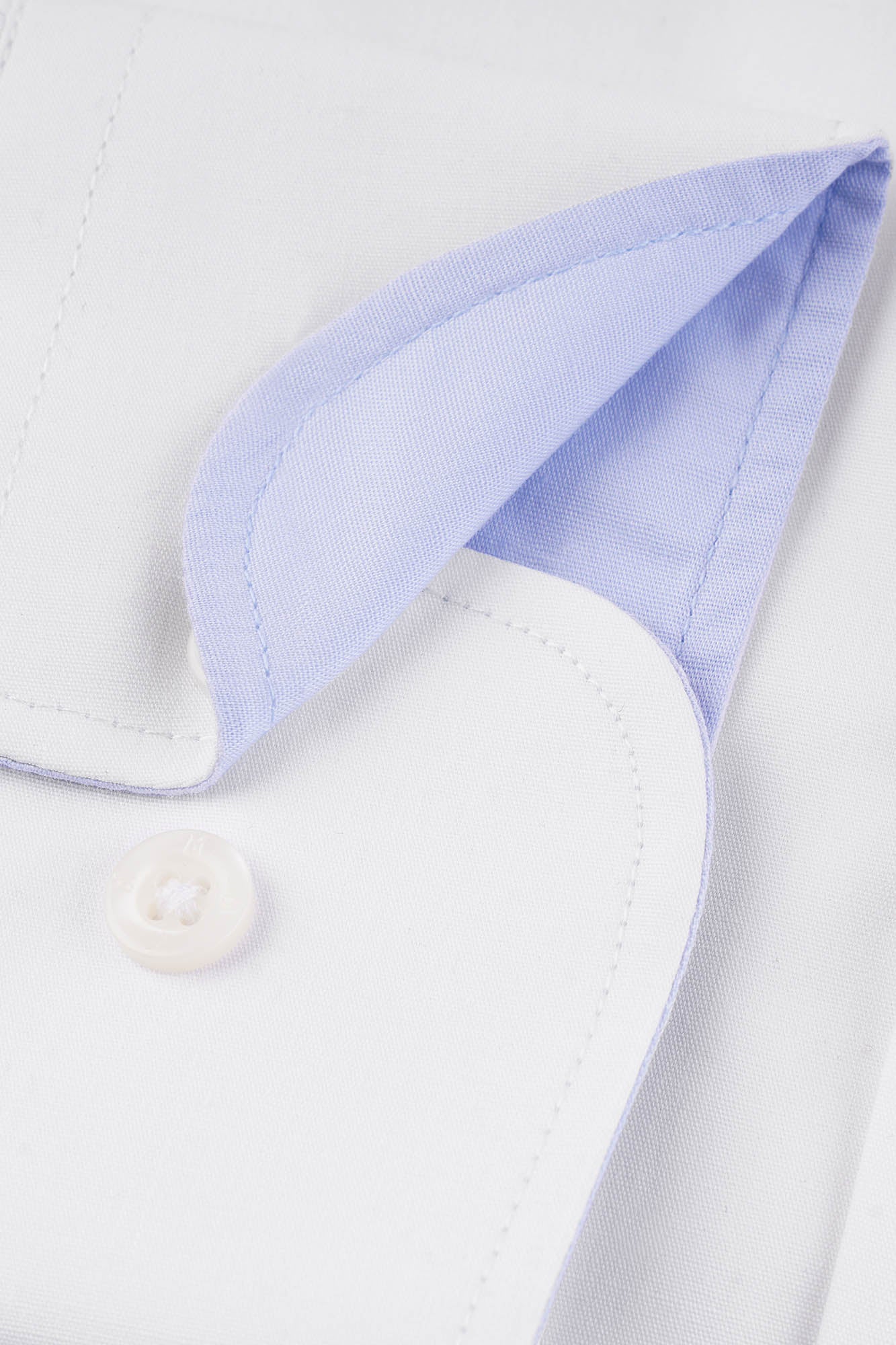 White Poplin Shirt - Regular Fit