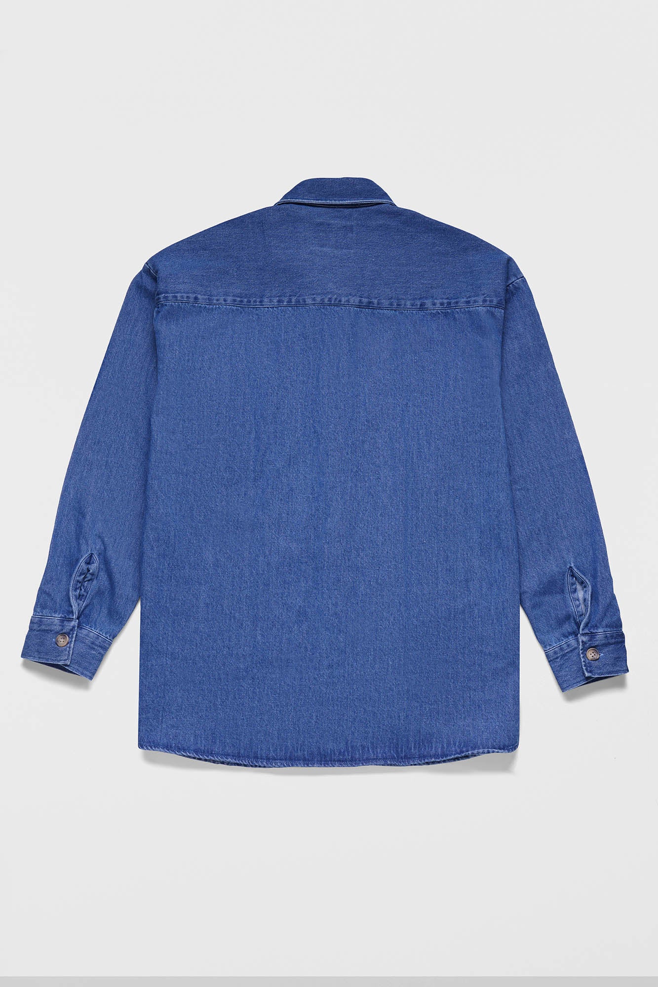 Medium Blue Denim Overshirt