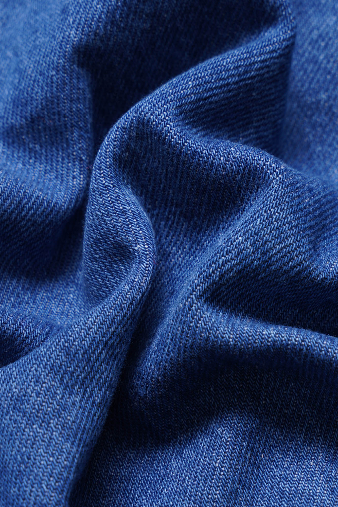 Medium Blue Denim Overshirt