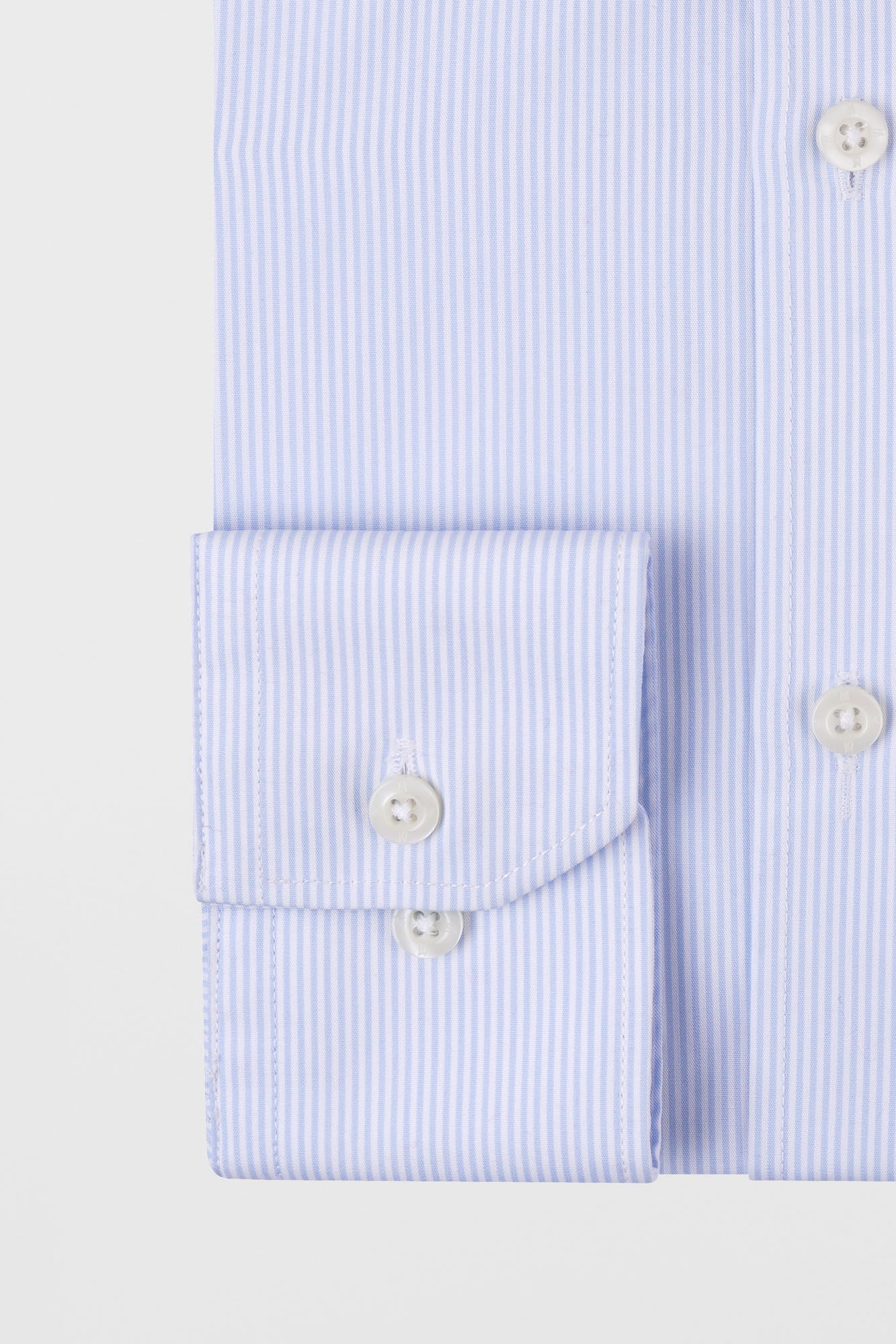 Striped Poplin Non-Iron Shirt - Regular Fit