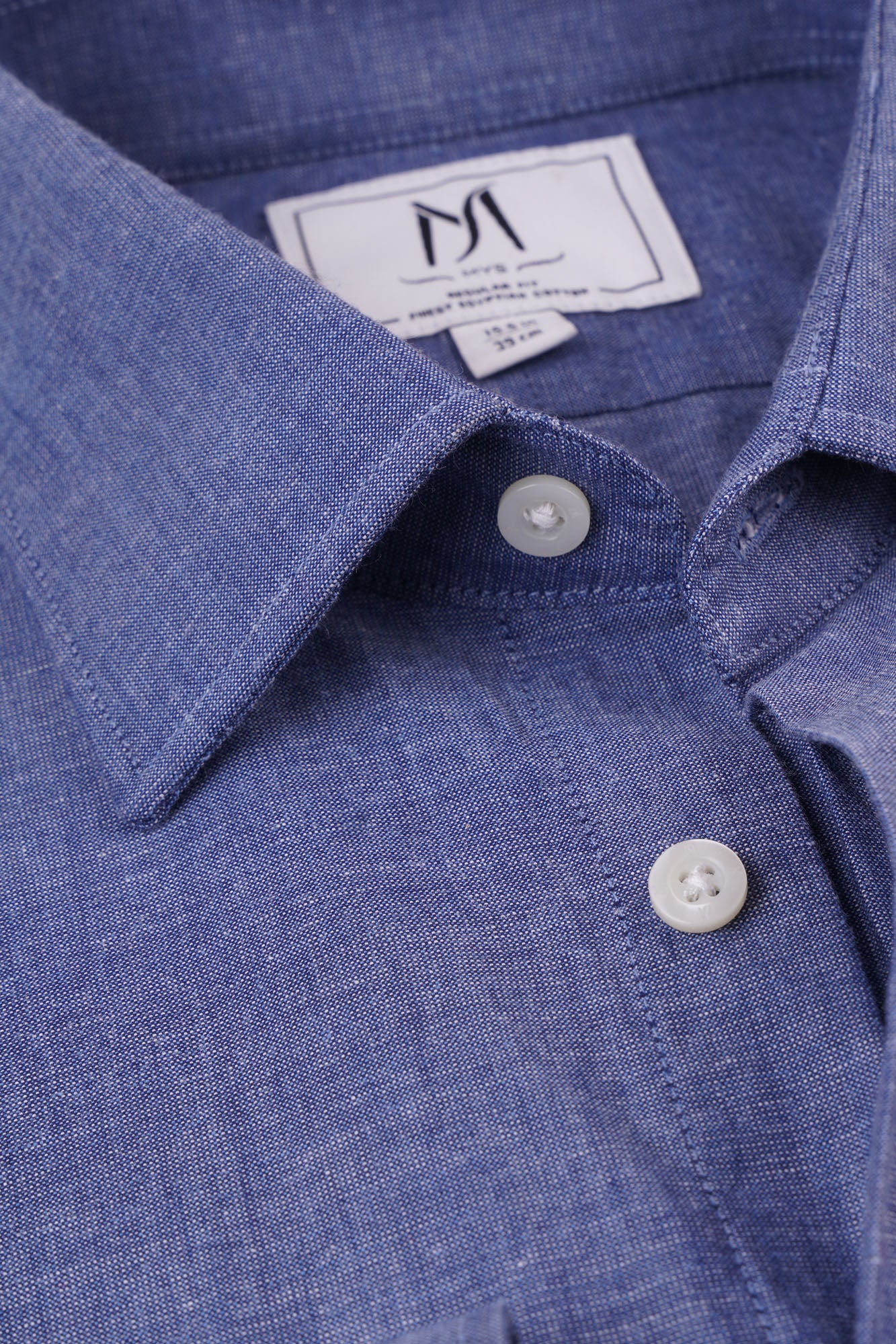Navy Blue Filafil Shirt - Regular Fit