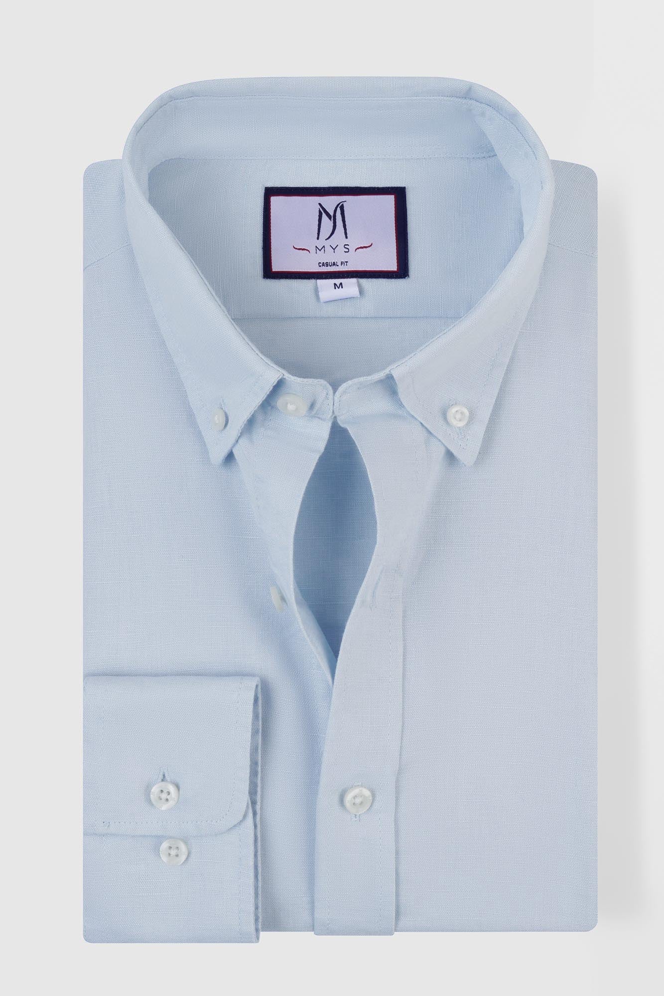 Linen Cotton Button-Down Shirt