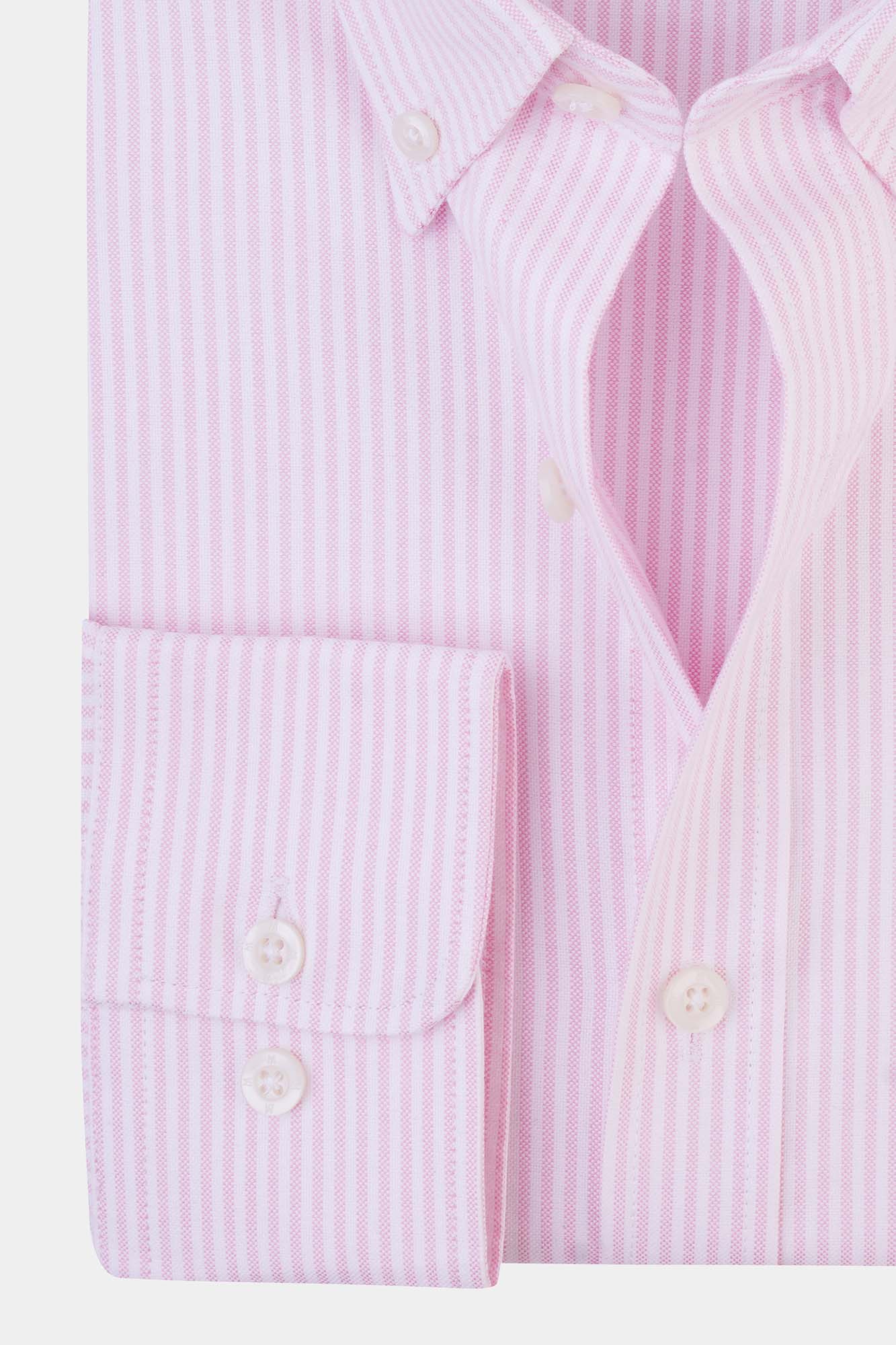 Striped Oxford Button-Down Shirt