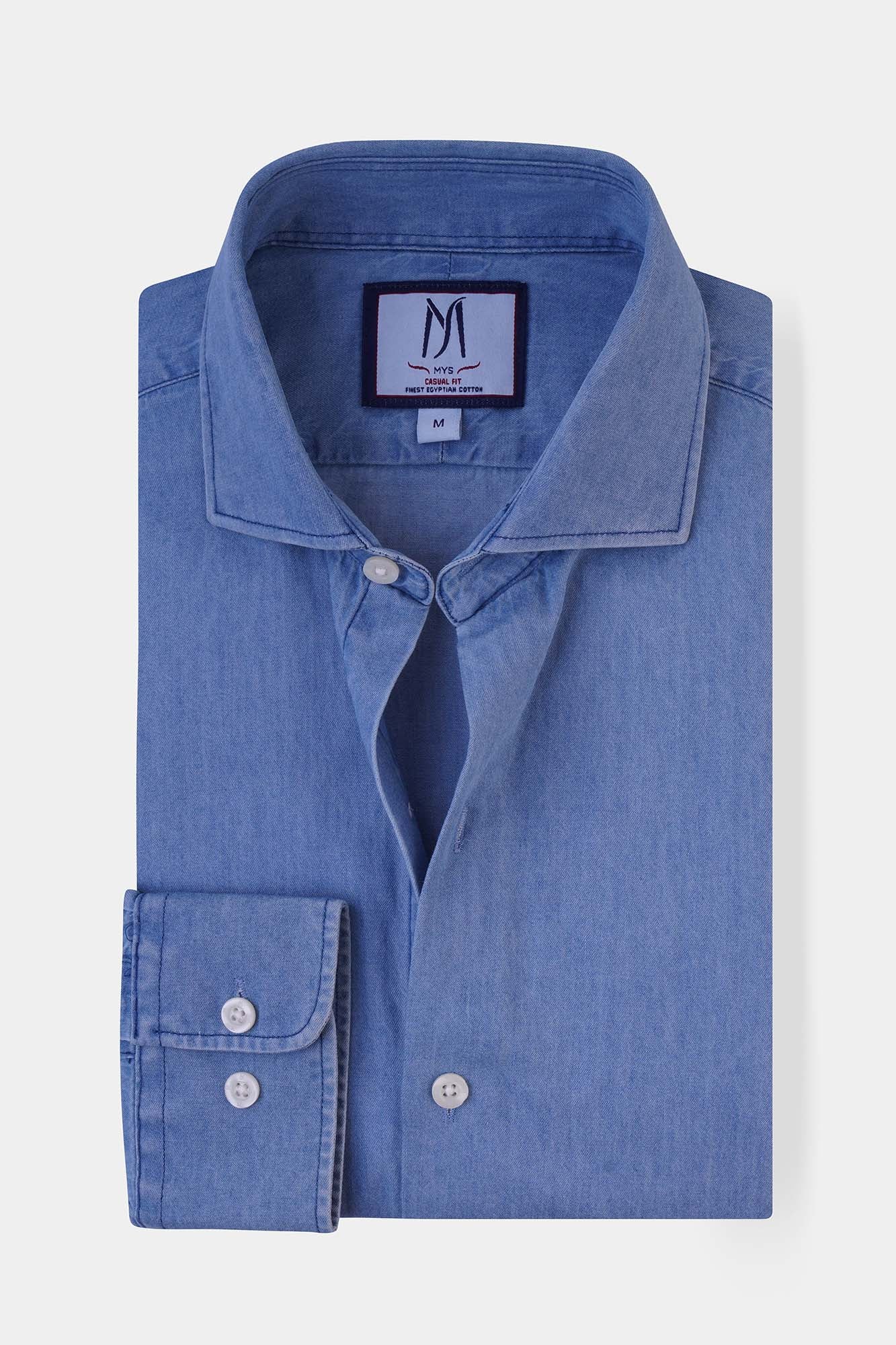 Denim Cutaway Shirt