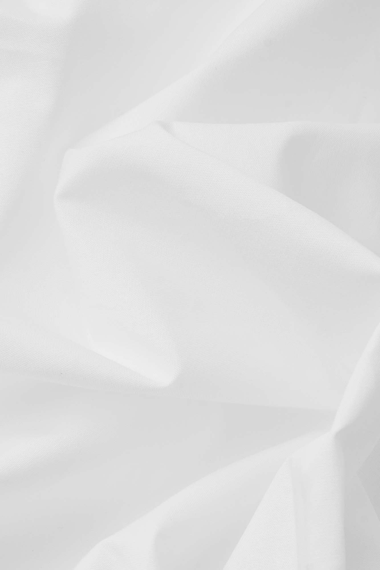 White Poplin Stretch Cutaway Shirt