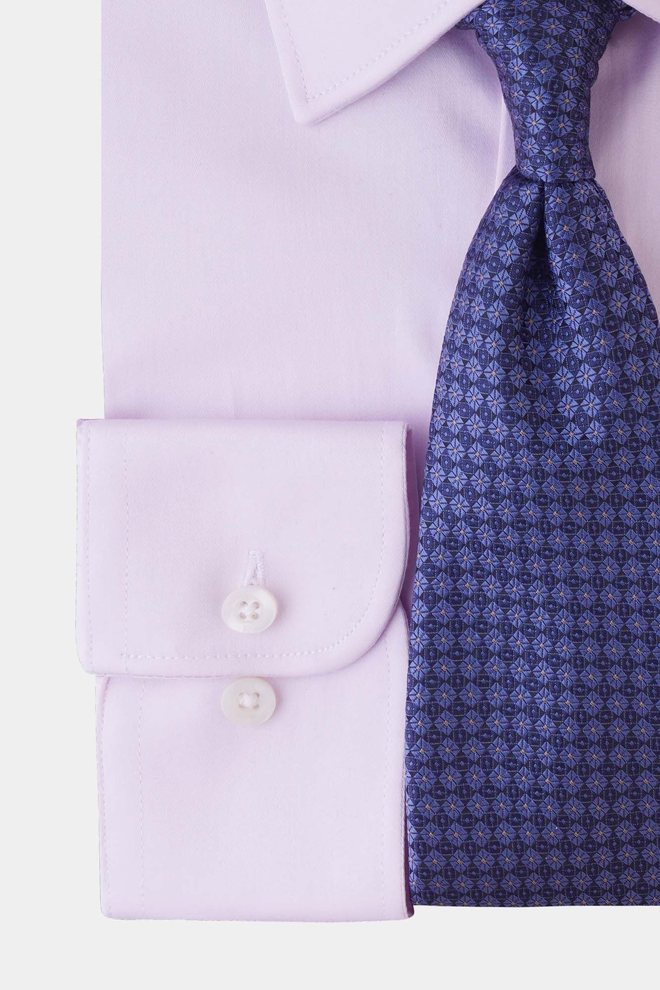 Pink Twill Shirt - Regular Fit