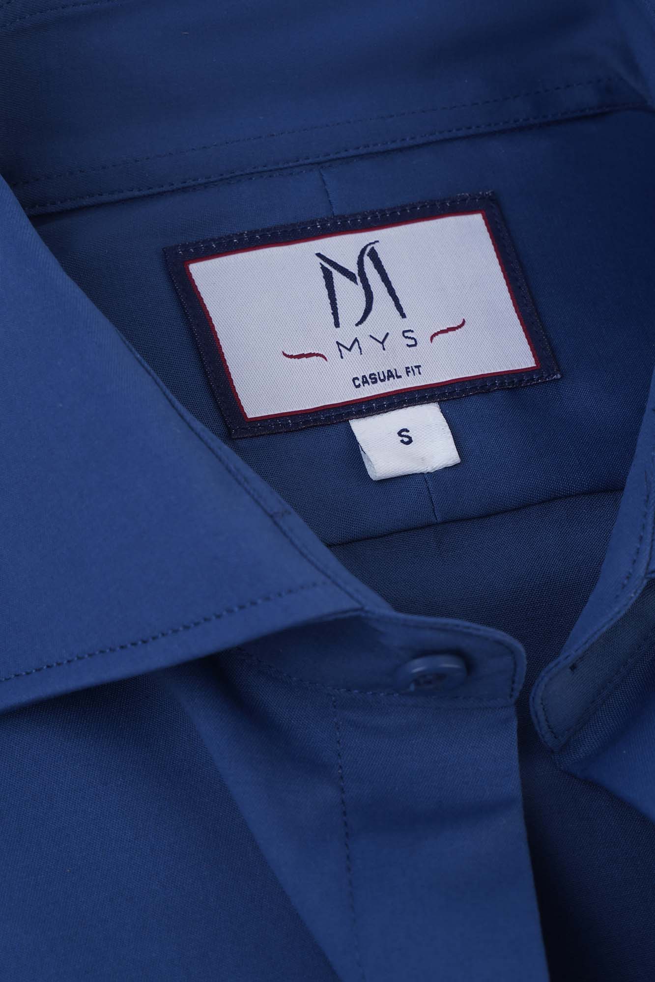 Petroleum Twill Stretch Shirt