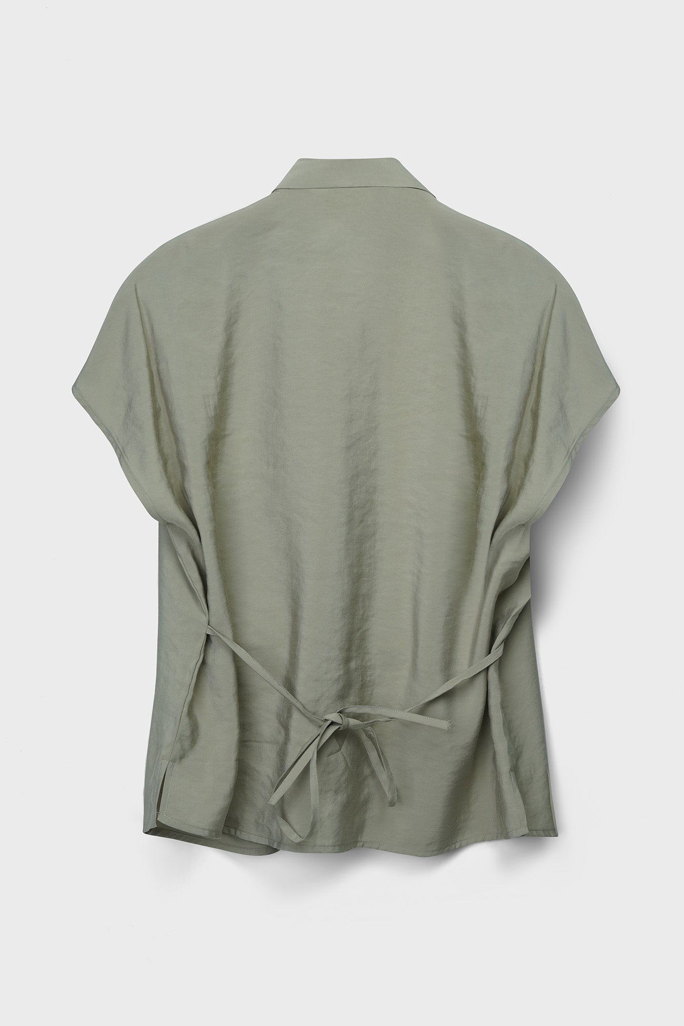 Light Khaki Modal Sleeveless Shirt