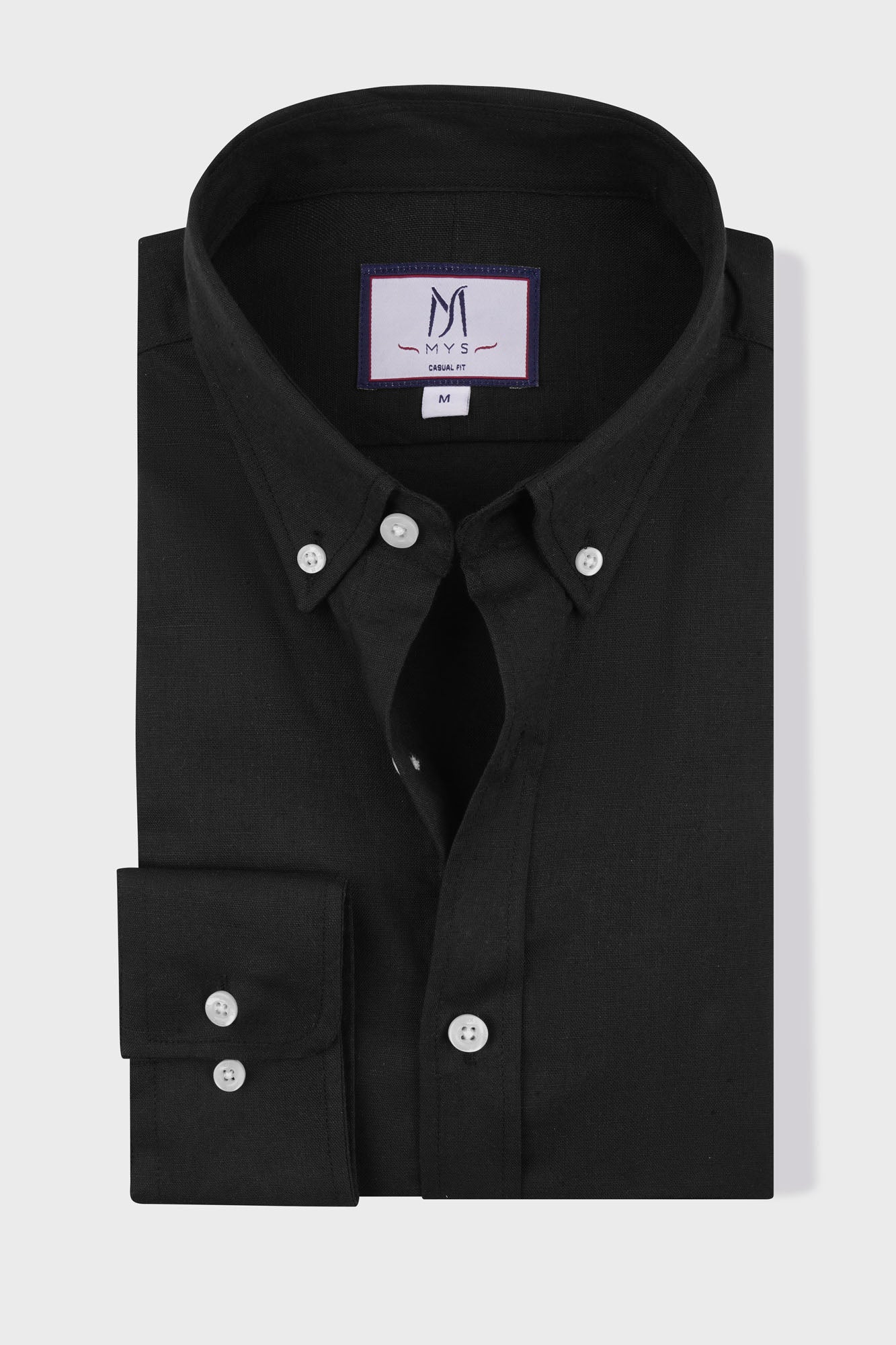 Linen Cotton Button-Down Shirt