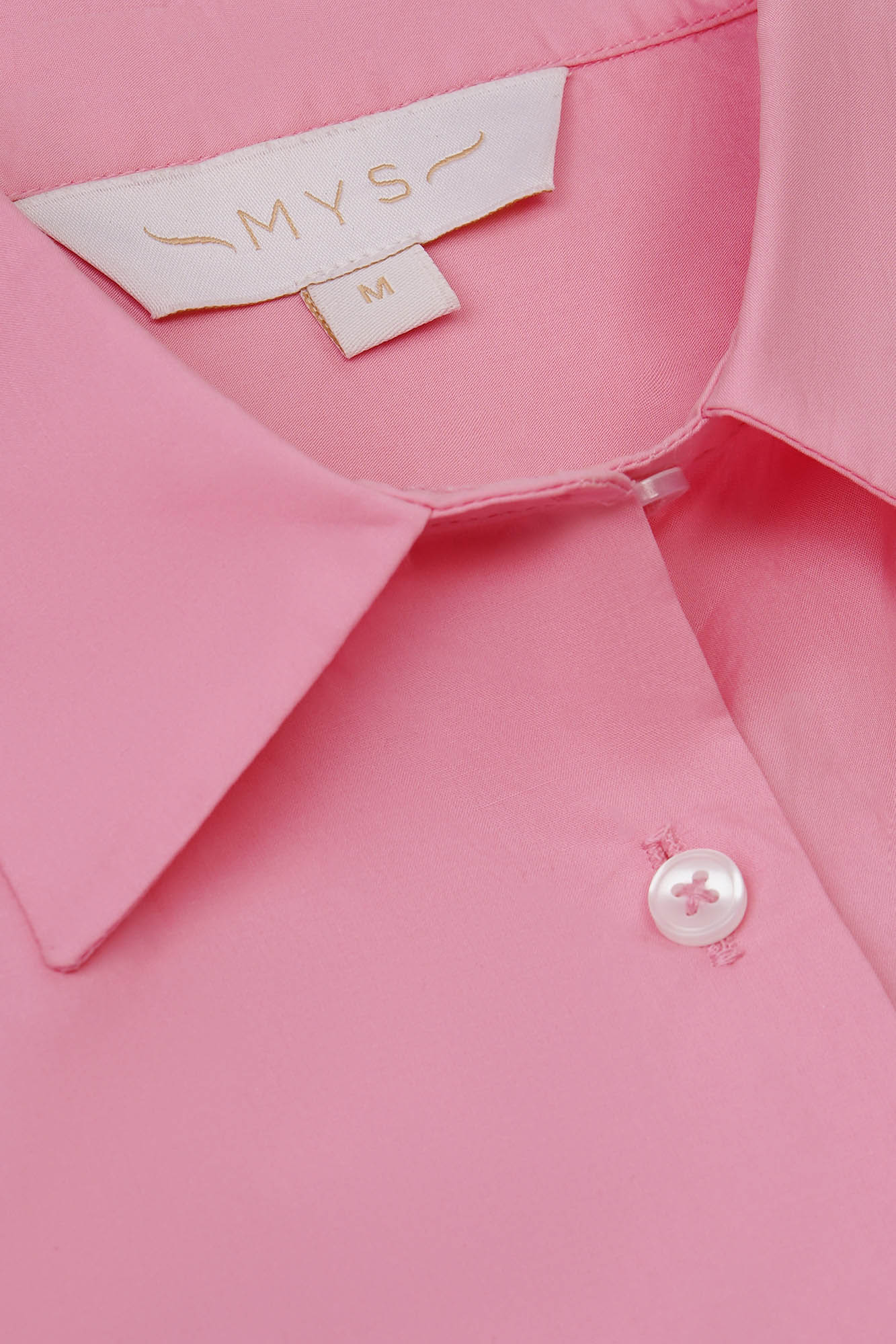 Pink Wrap Tie Shirt