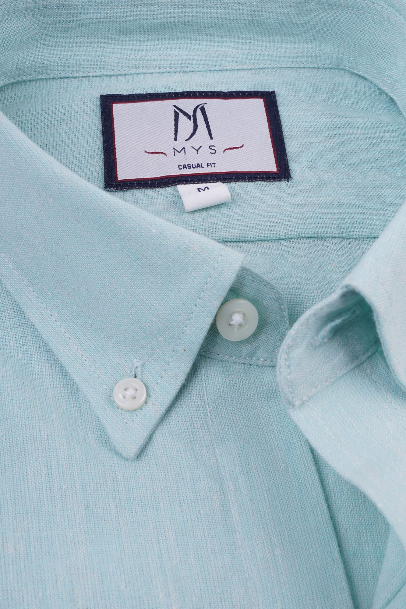 Button-Down Cotton Linen Shirt