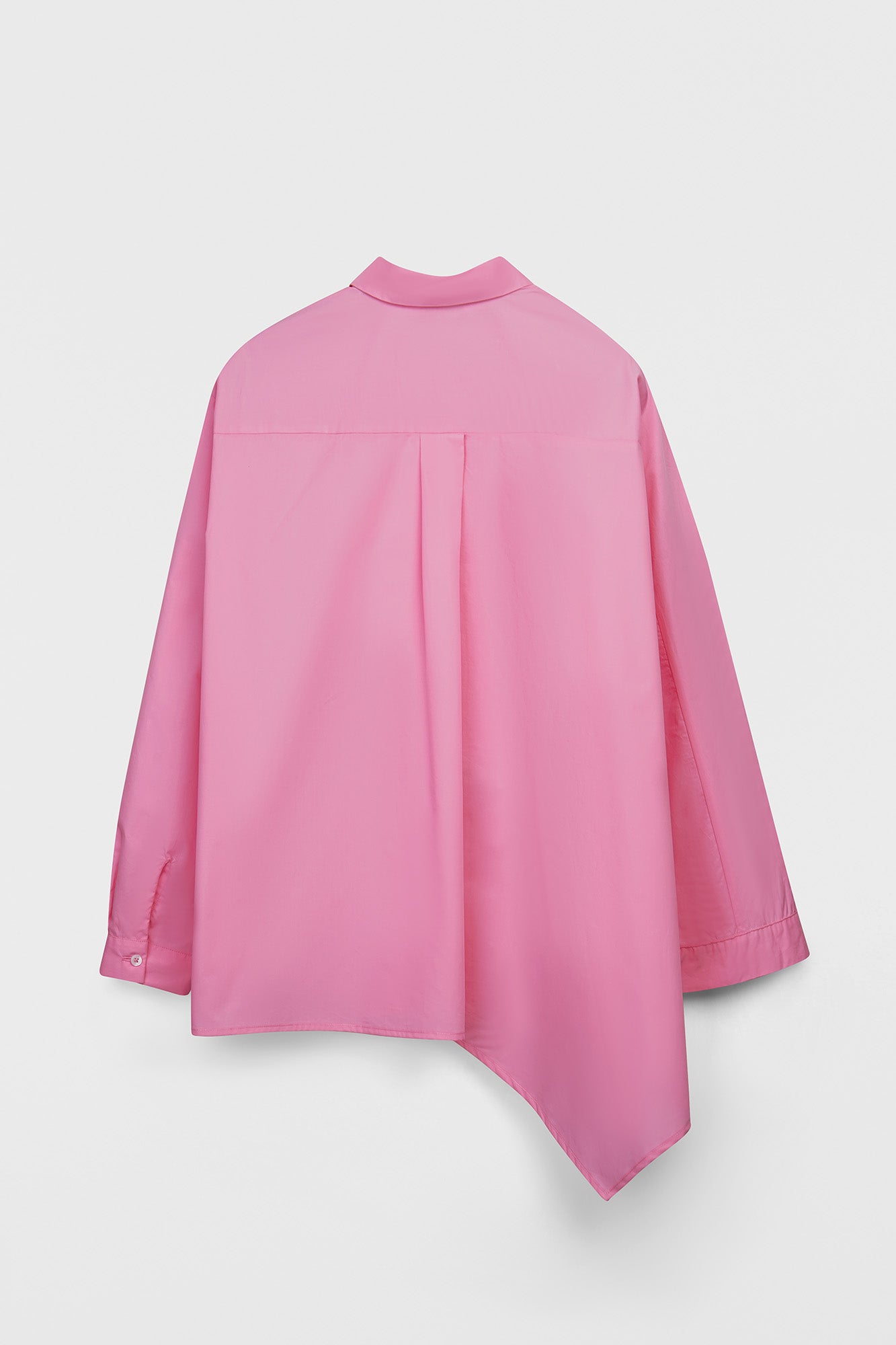 Pink Asymmetric Shirt