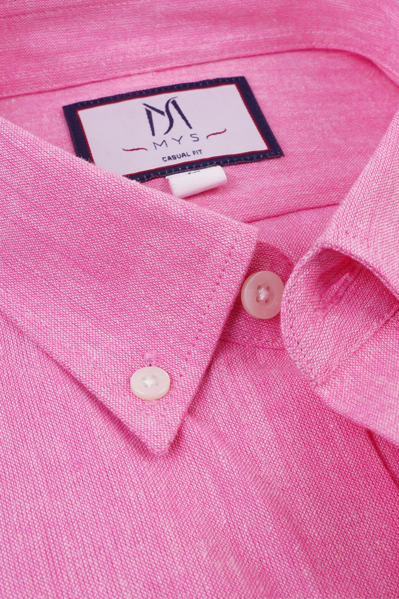 Button-Down Cotton Linen Shirt