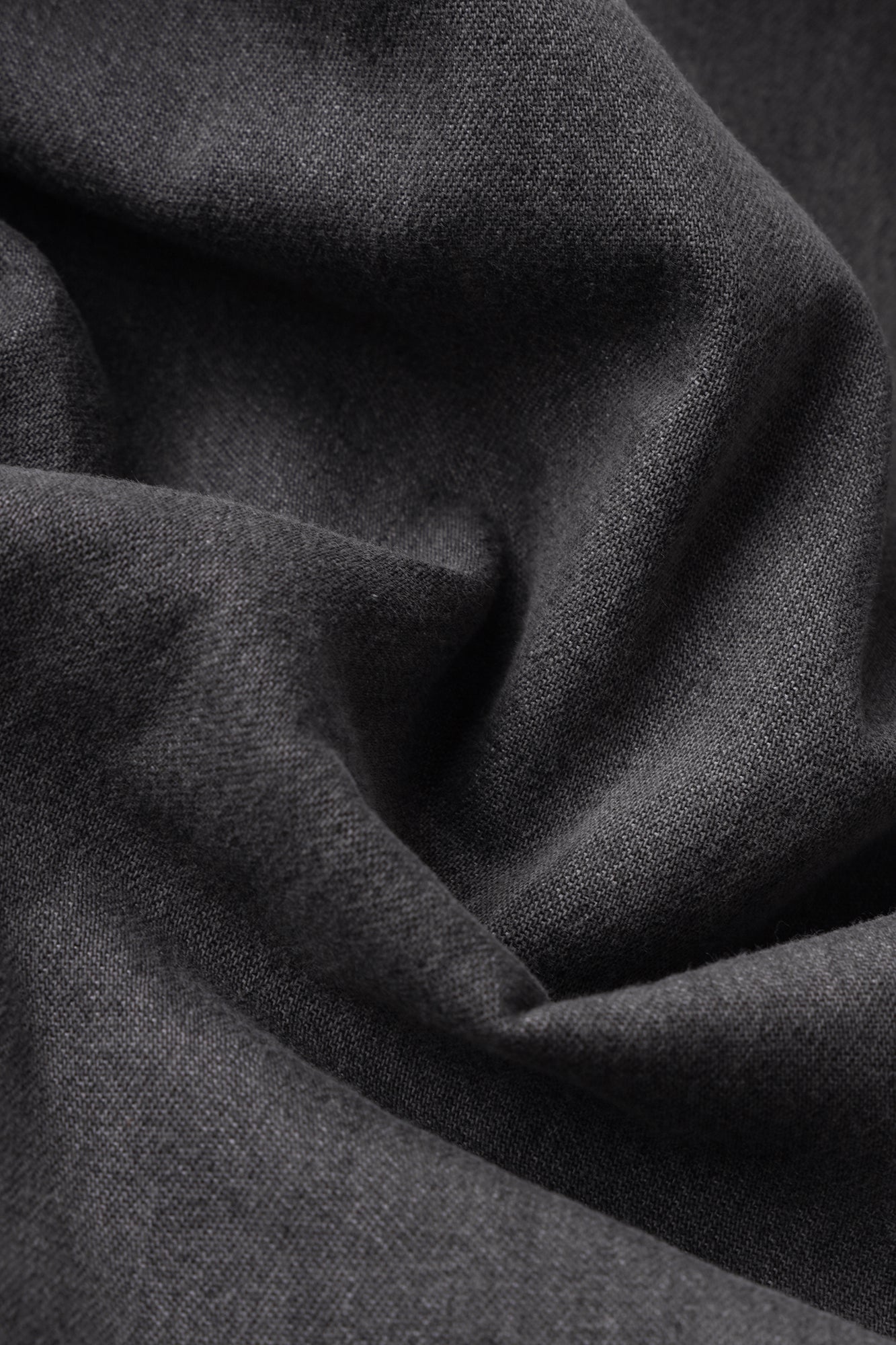 Cutaway Denim Shirt Grey