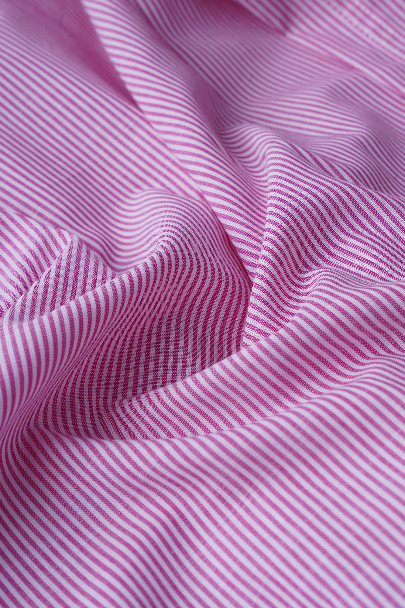 Button-Down Striped Shirt Pink