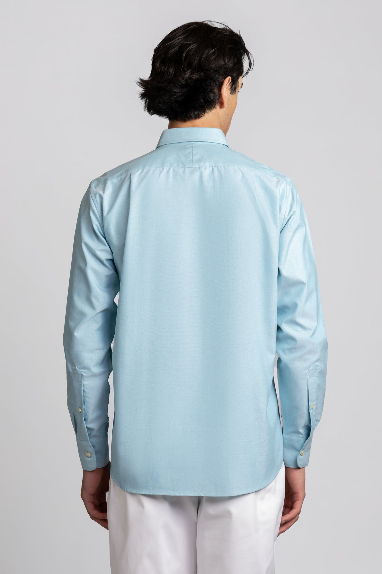 Button-Down Oxford Shirt Turquoise