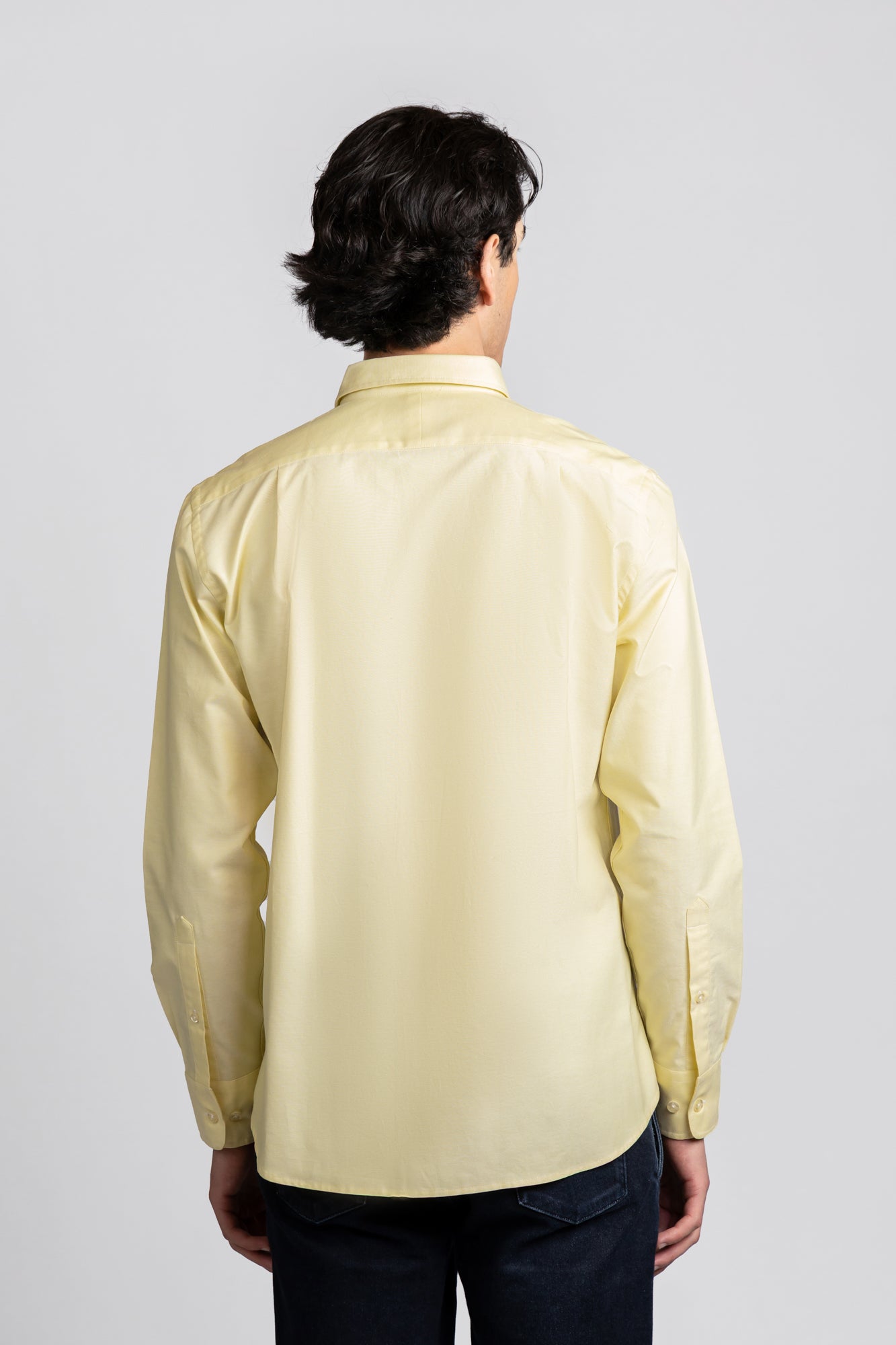 Button-Down Oxford Shirt Yellow