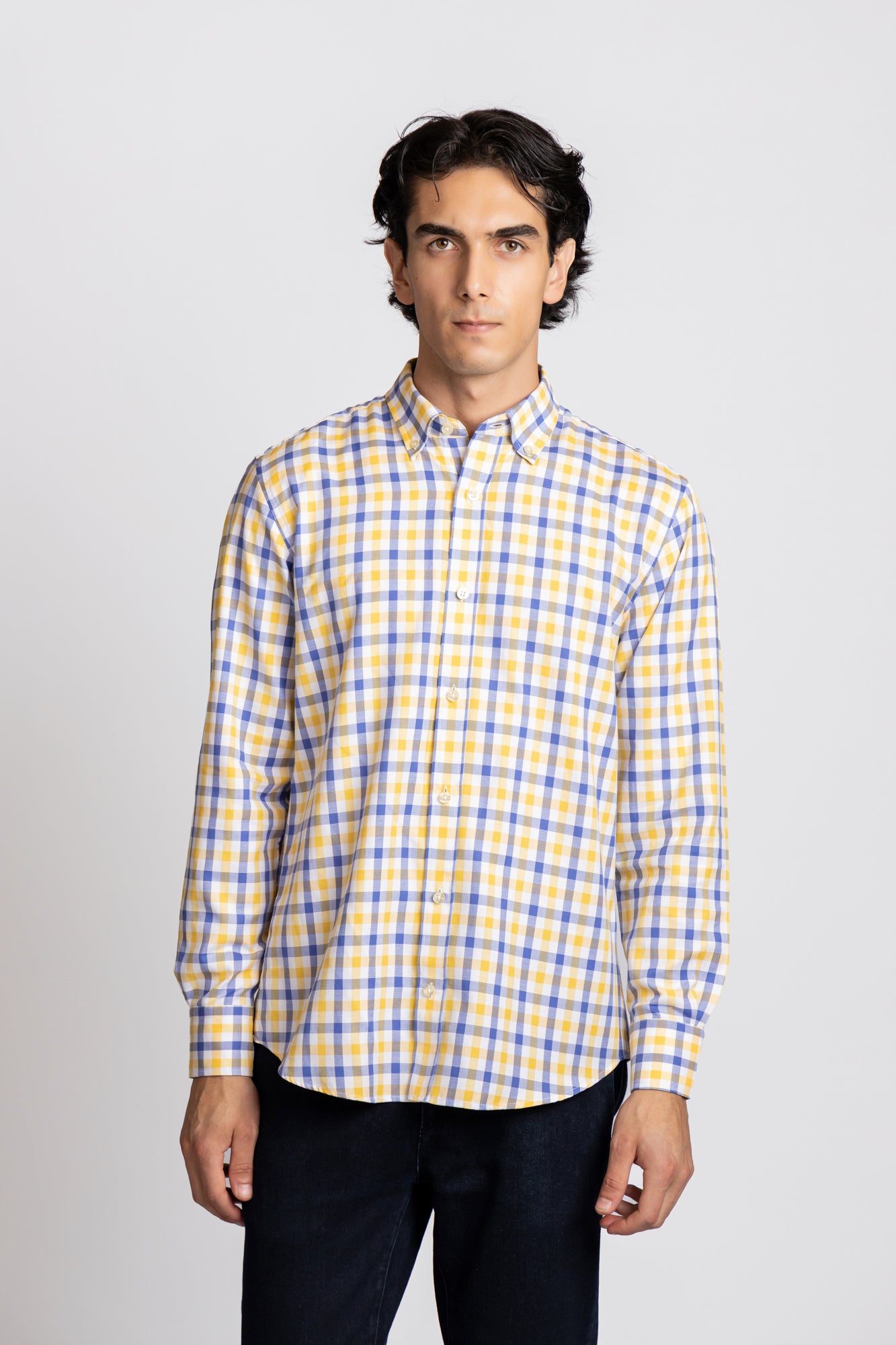 Checkered Oxford Shirt