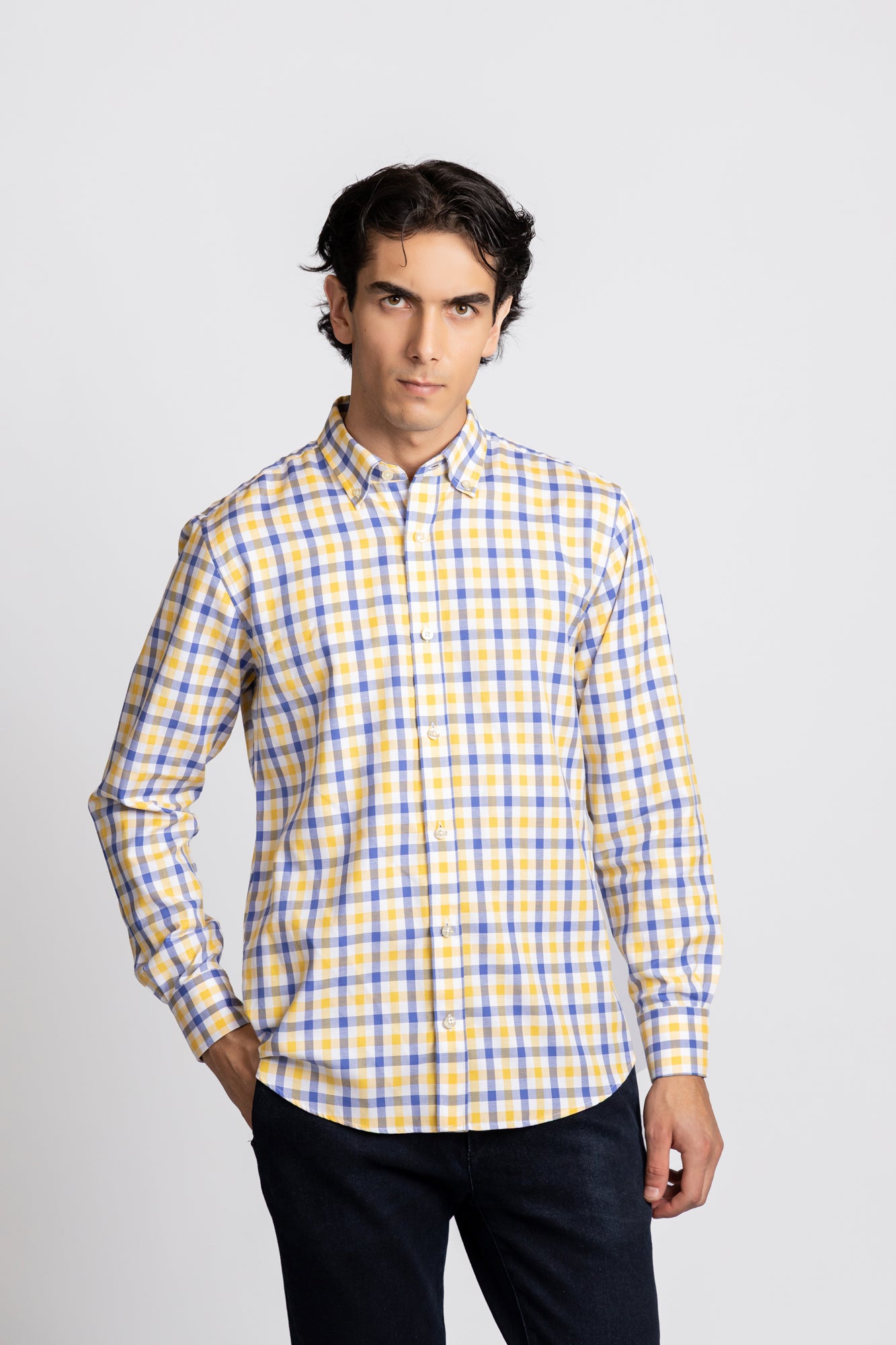 Checkered Oxford Shirt
