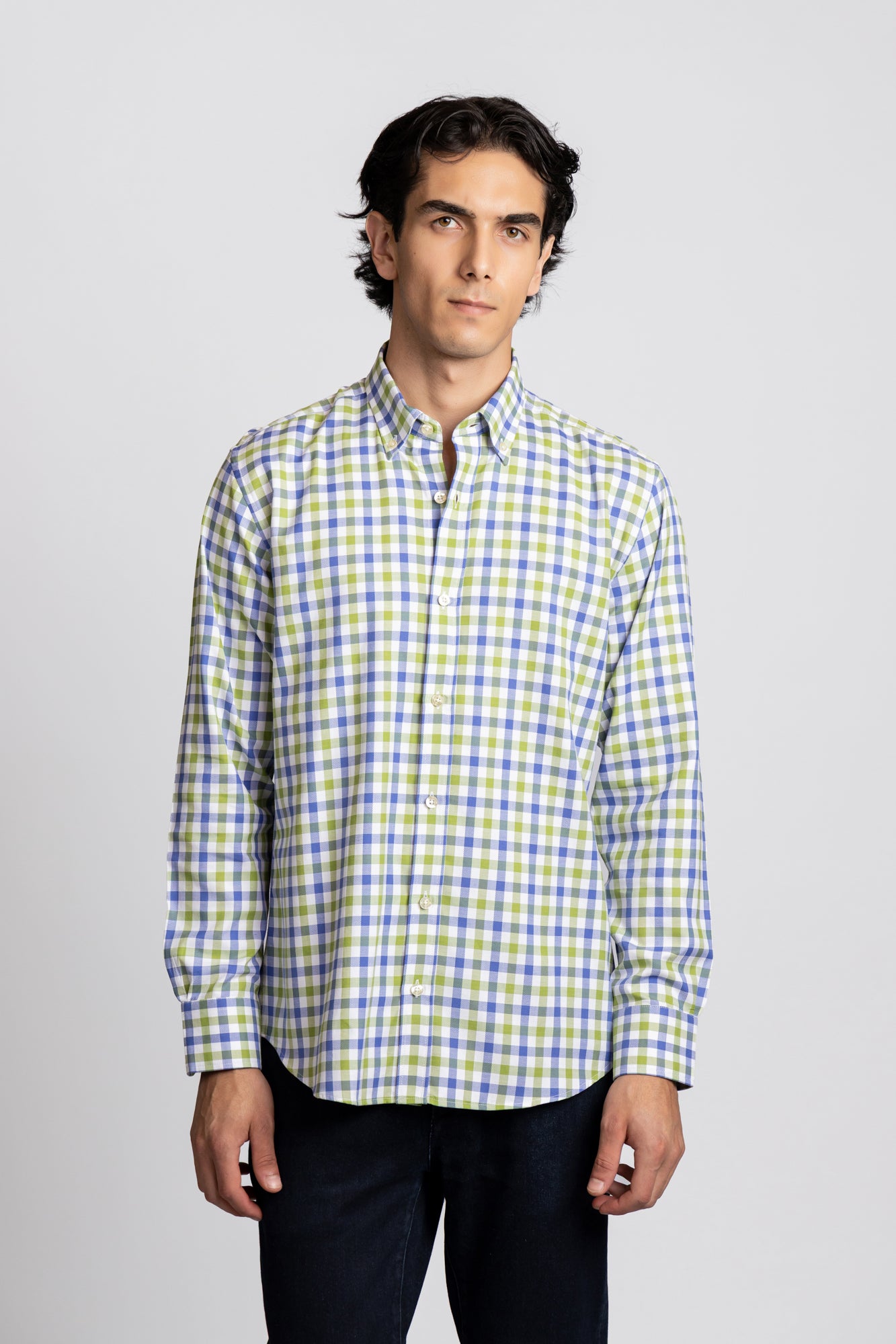 Checkered Oxford Shirt