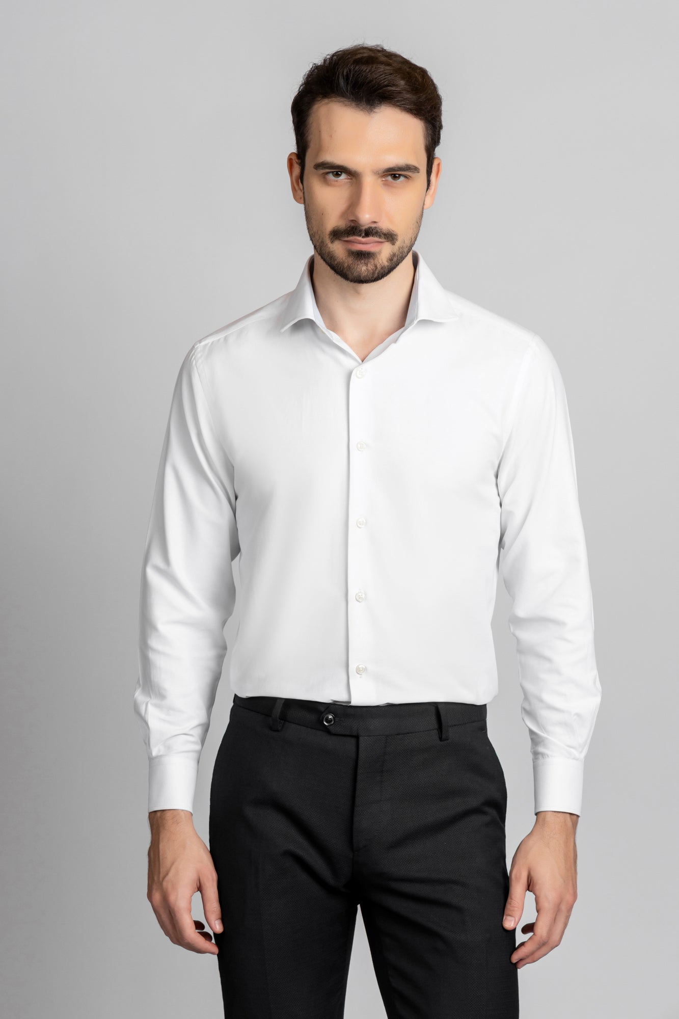 White Oxford Shirt - Slim Fit