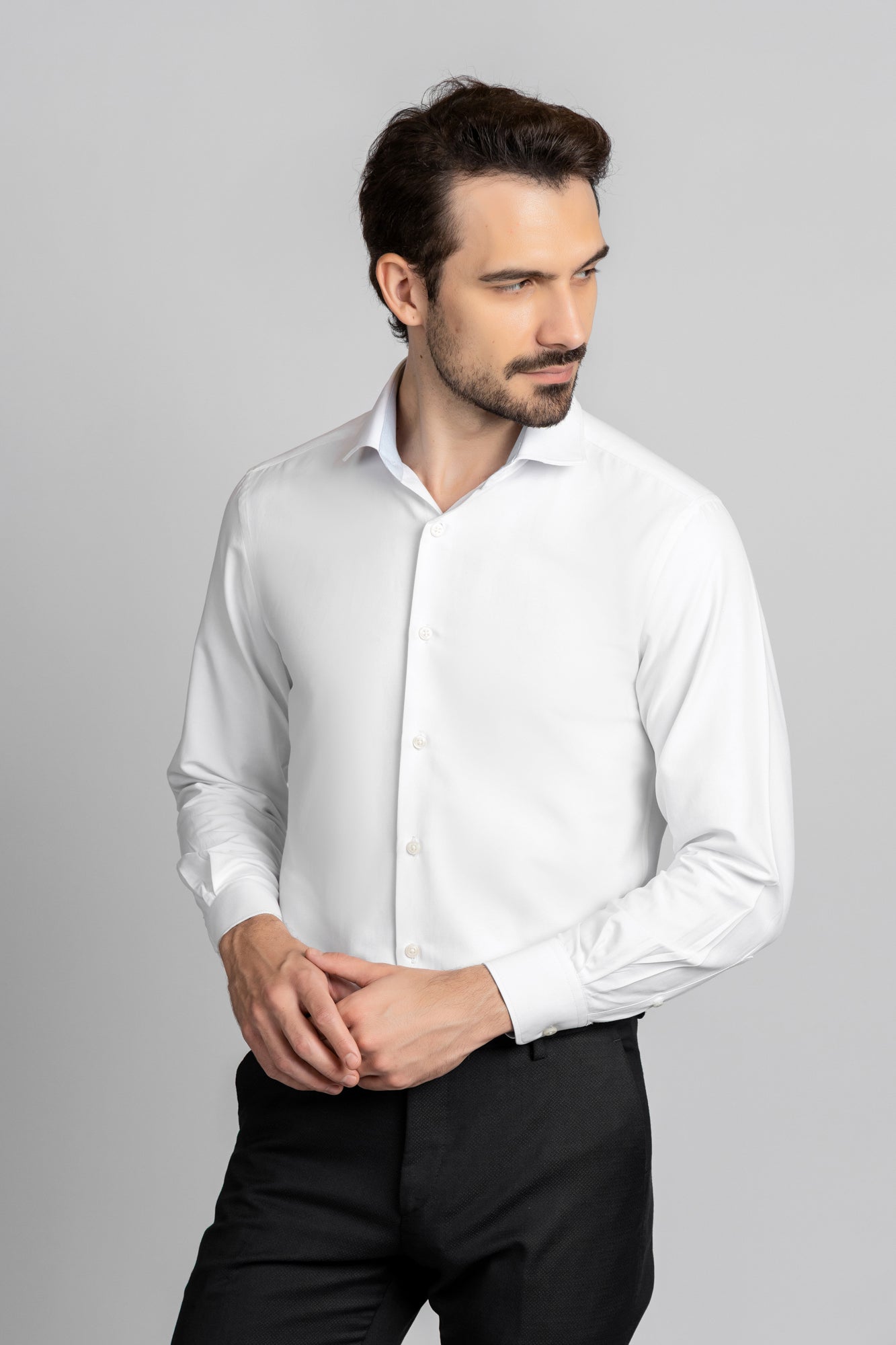 White Oxford Shirt - Slim Fit